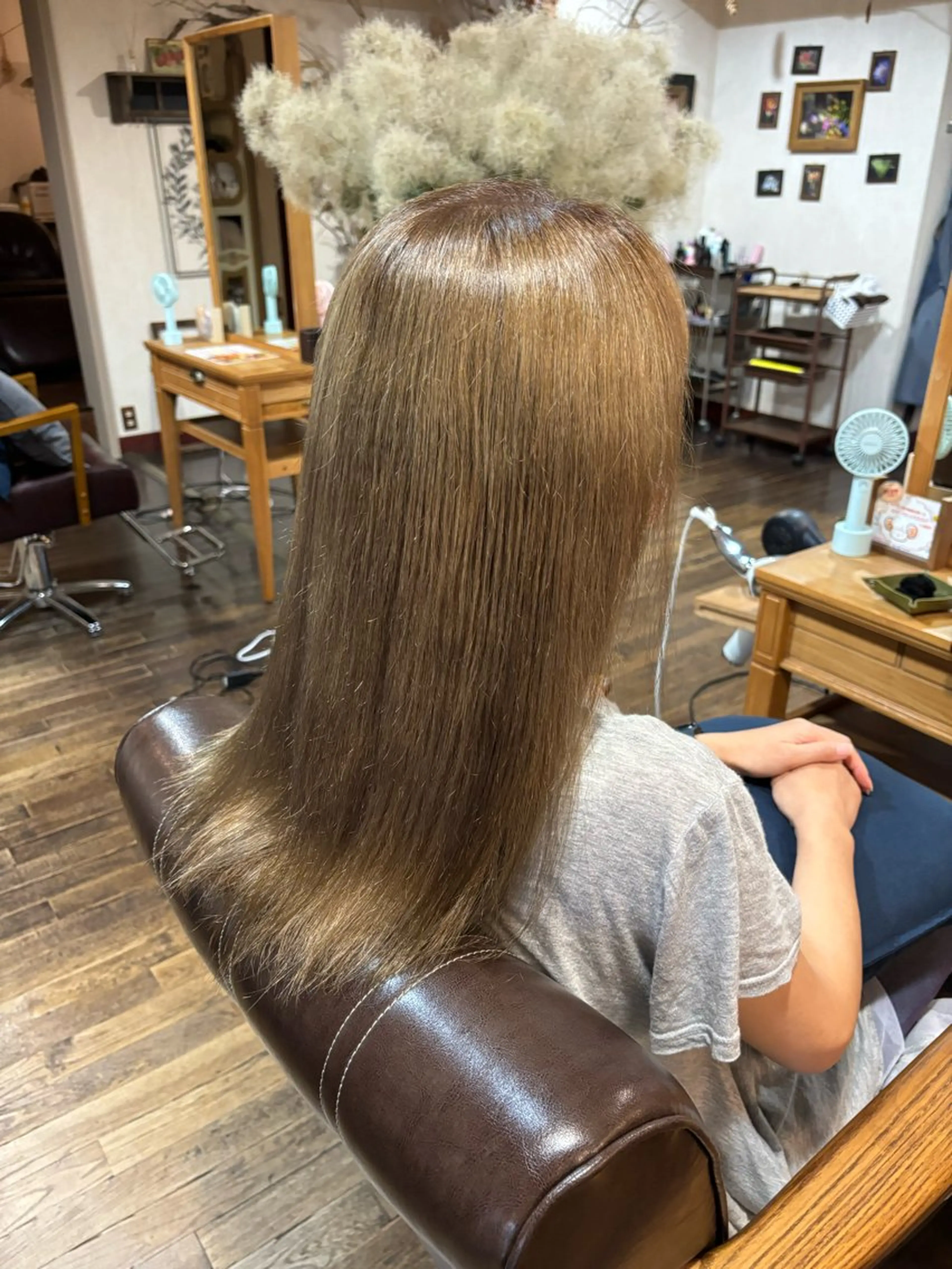 カラー アカリ😸🫶 カラーリスト🧡のヘアスタイル