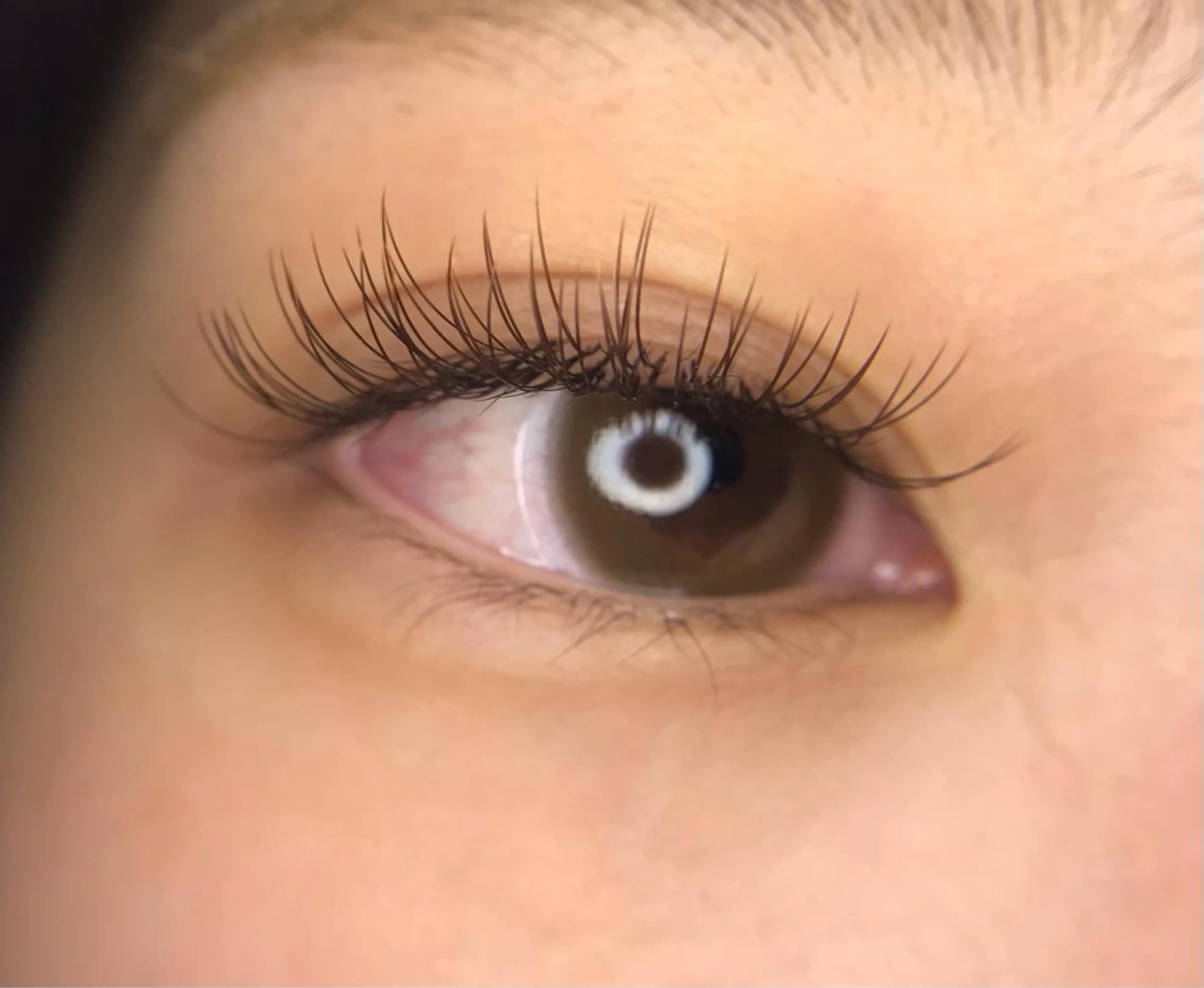 マツエク・マツパ カラーマツエク フラットラッシュ リアン SAORIのマツエク・マツパデザイン