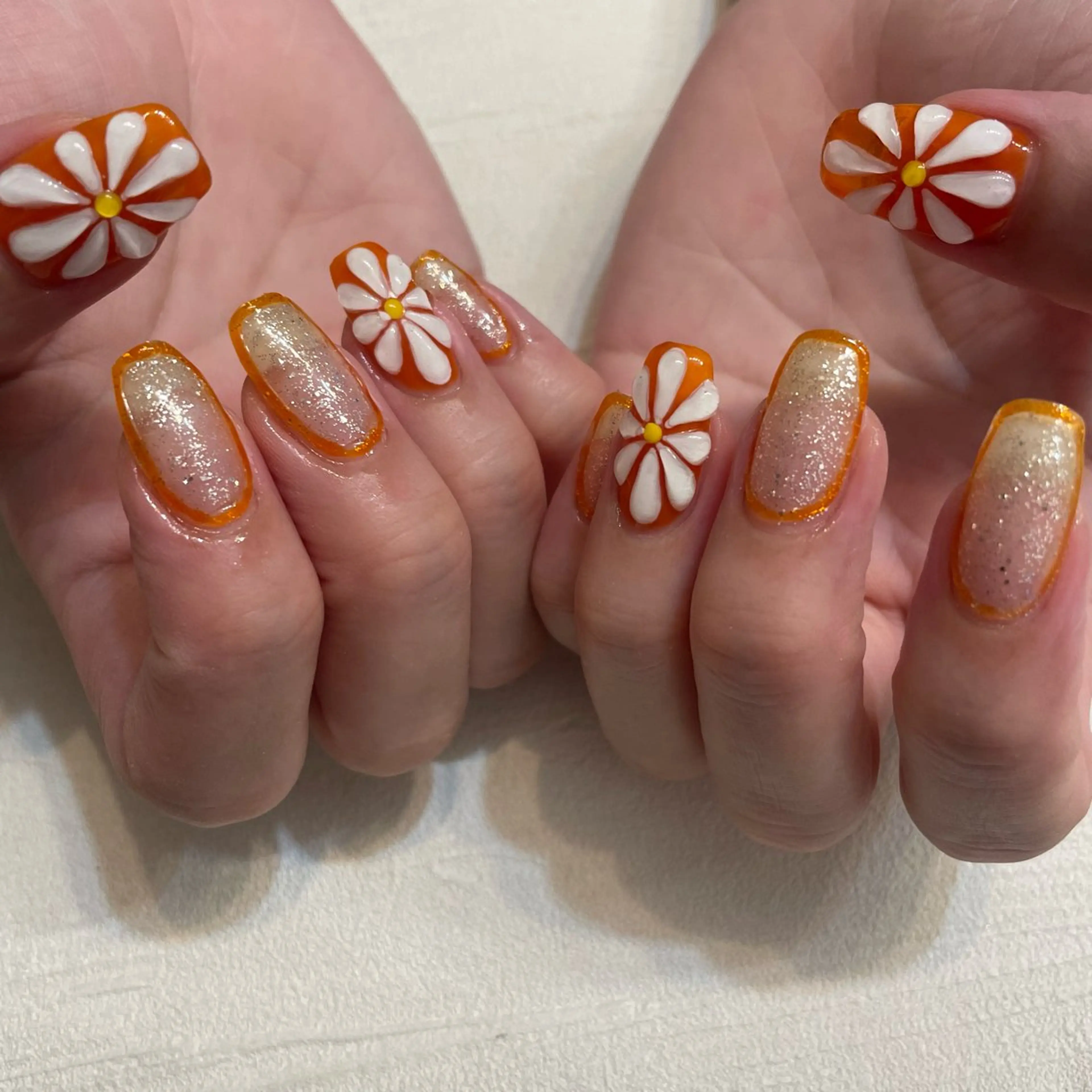 ネイル ハンドネイル カメレオン京橋🌻 草葉由佳のネイルデザイン