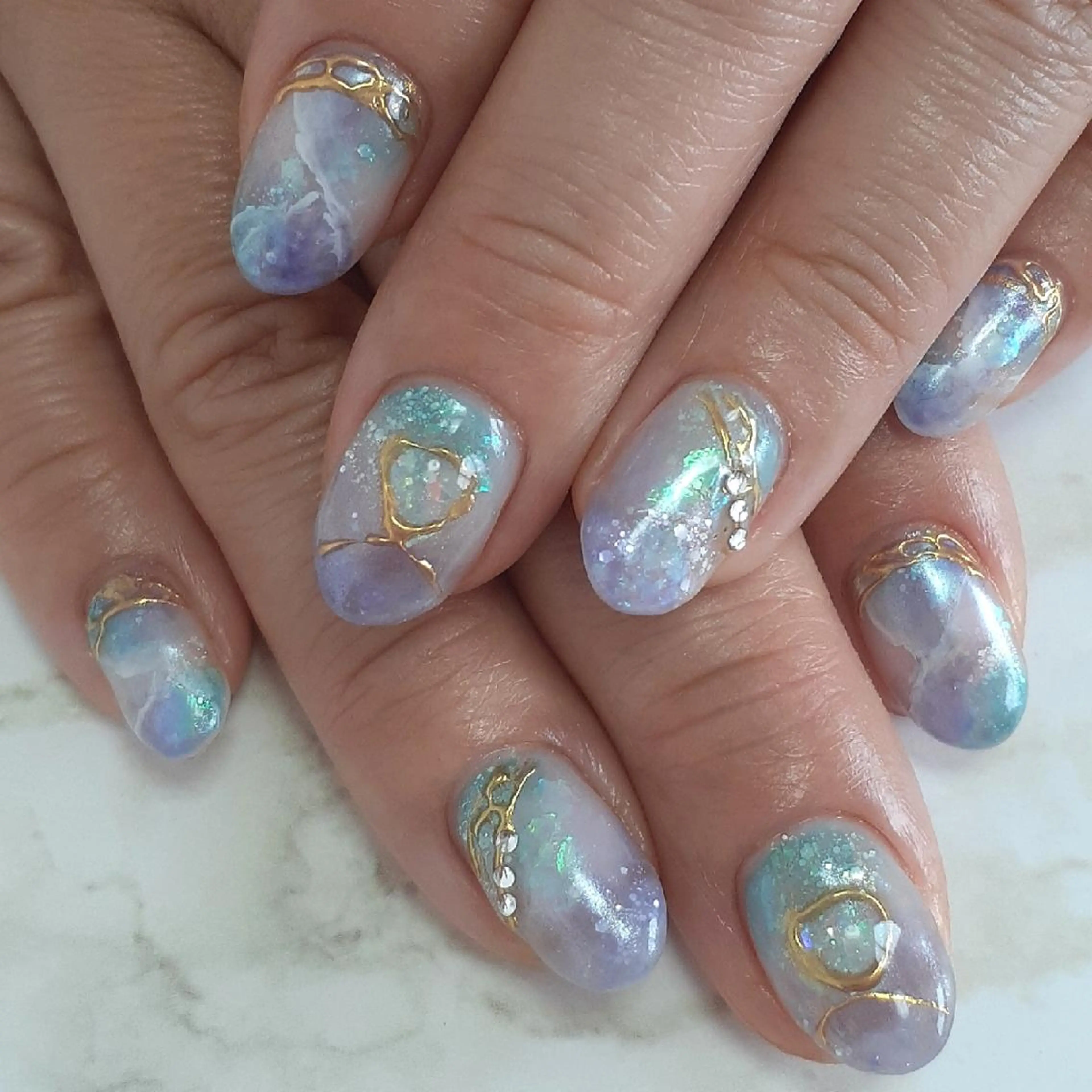 ネイル ニュアンスネイル ハンドネイル 池元 真由美のネイルデザイン