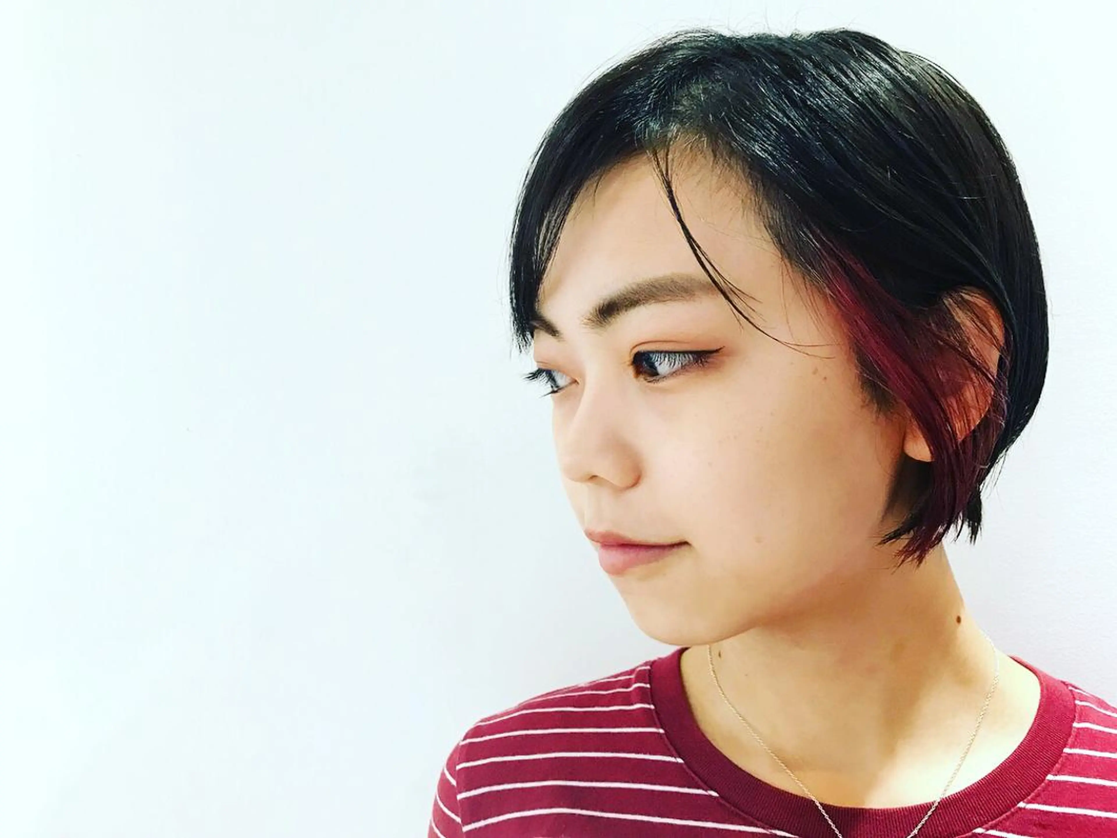 ミディアム カラー sand&rose所属・逗子葉山 ナオイカイラのヘアスタイル