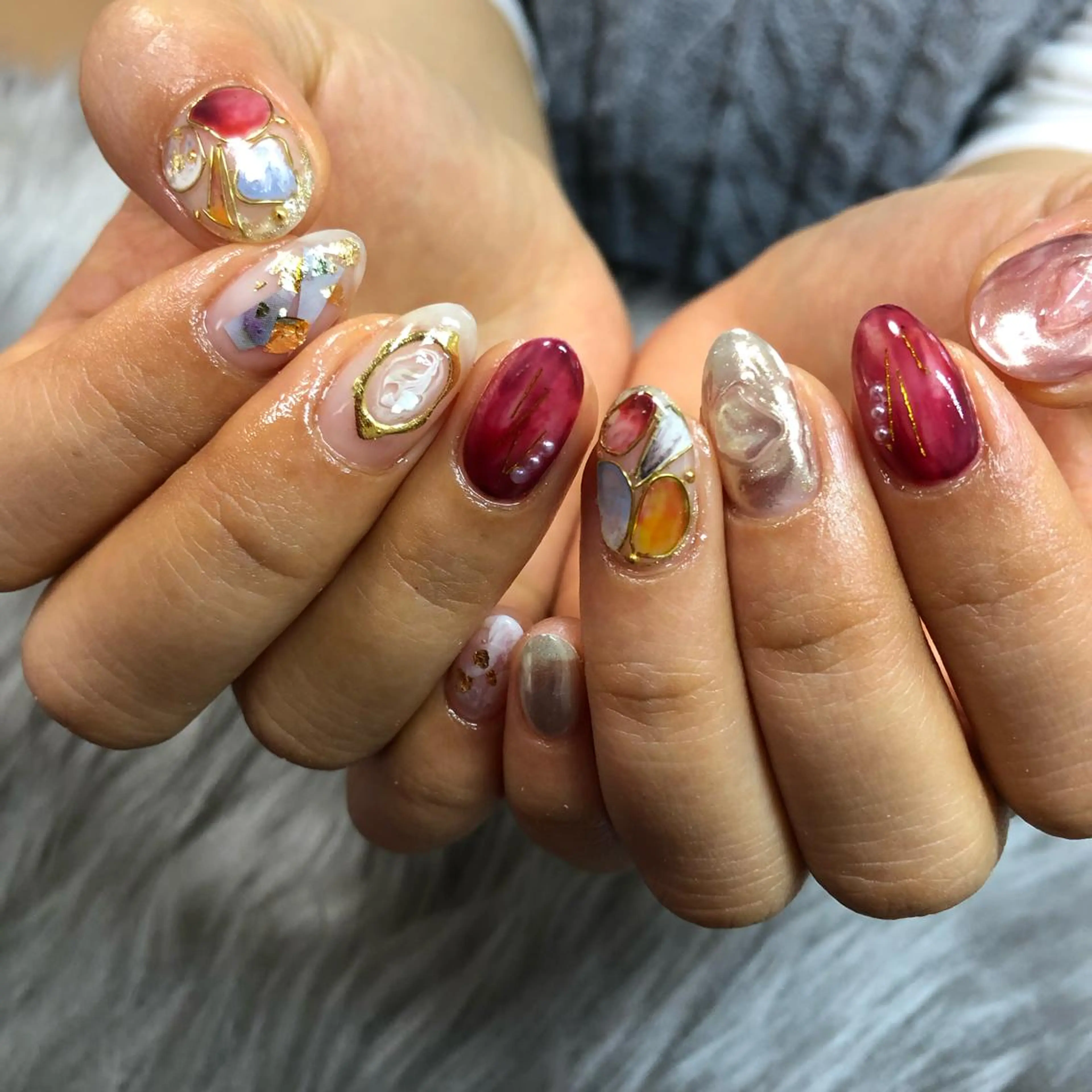 ネイル ハンドネイル puna nailのネイルデザイン
