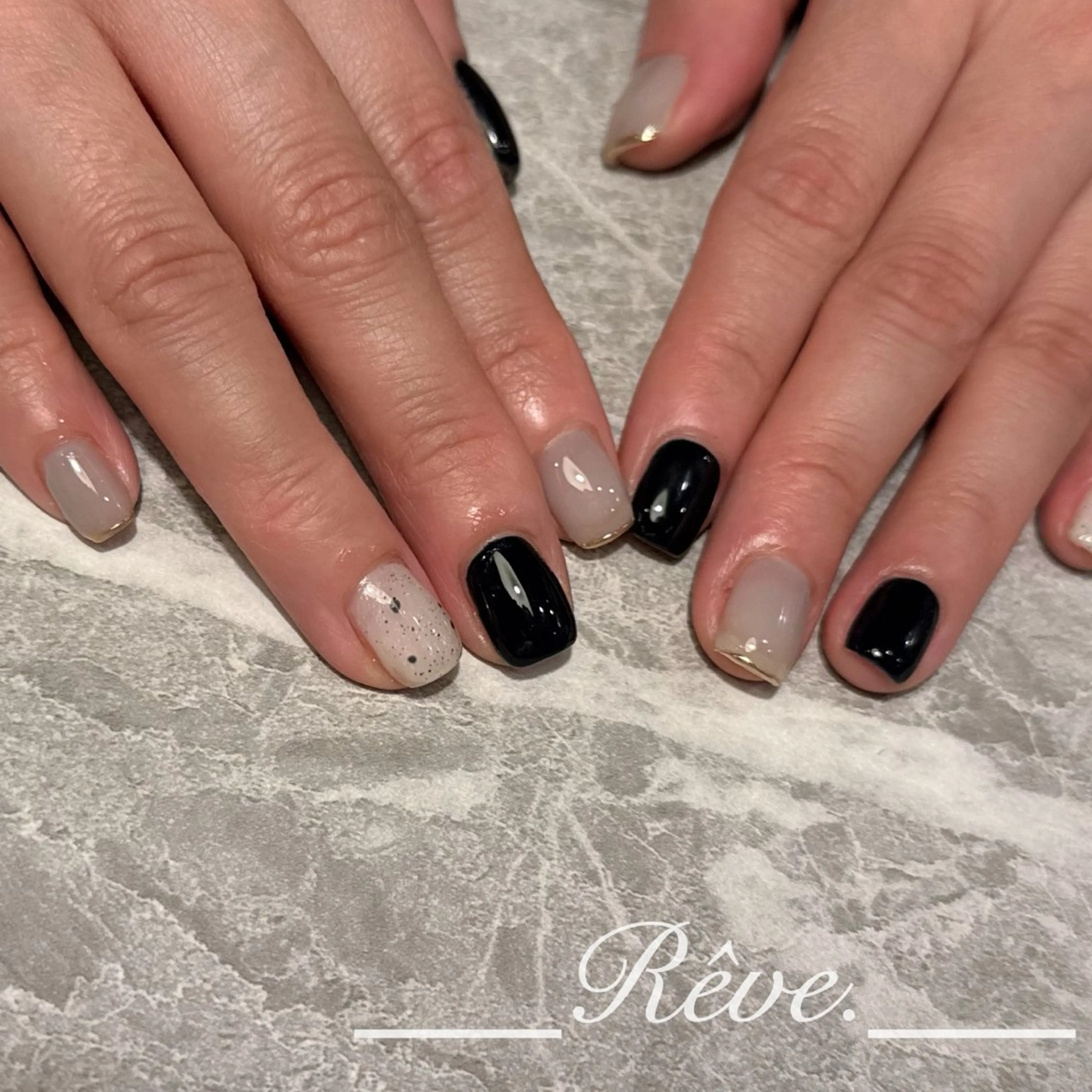 ネイル Reve. 黒澤のネイルデザイン