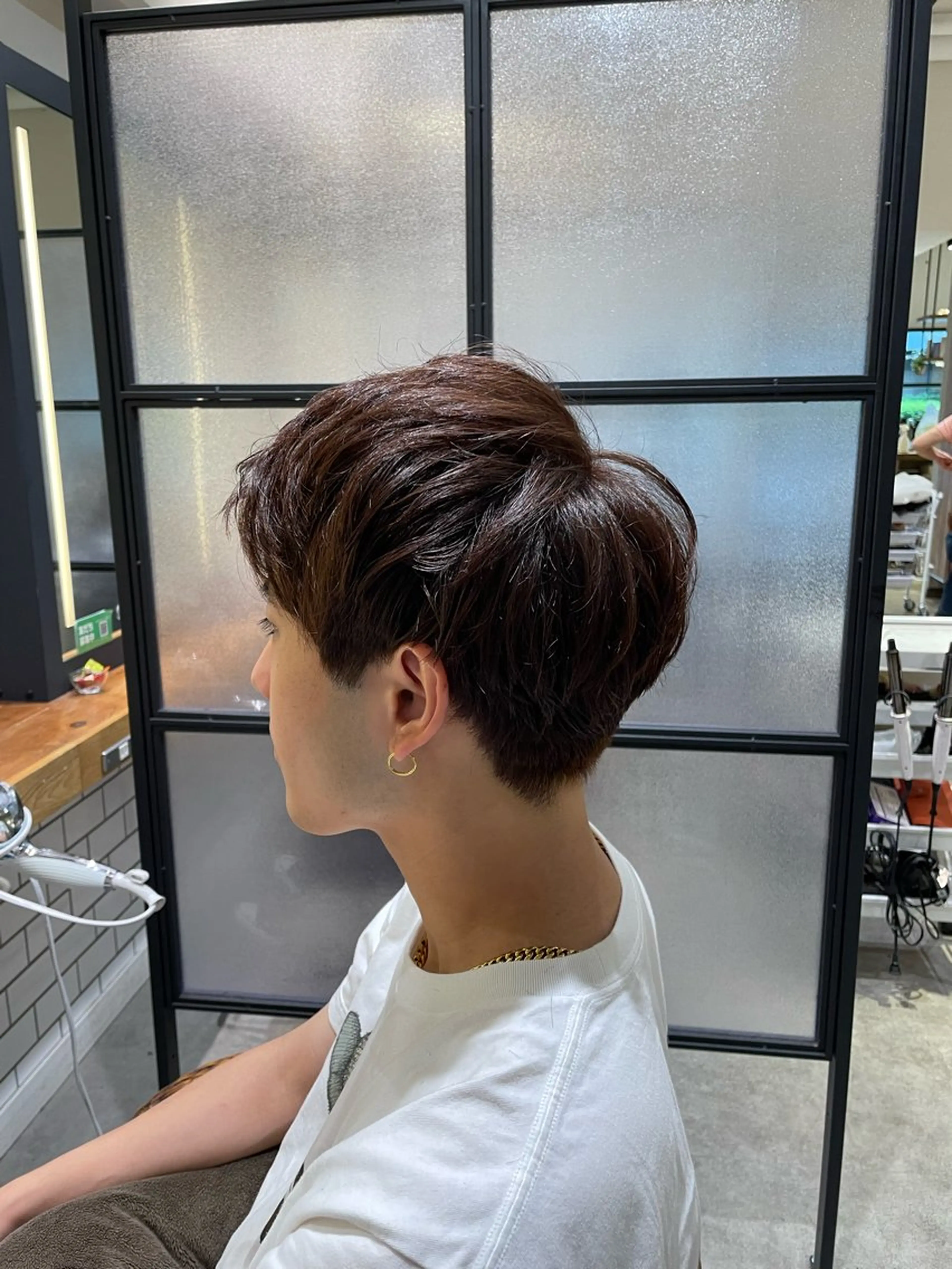 メンズ 透明感カラー/ カット🎀あつこ🎀のヘアスタイル