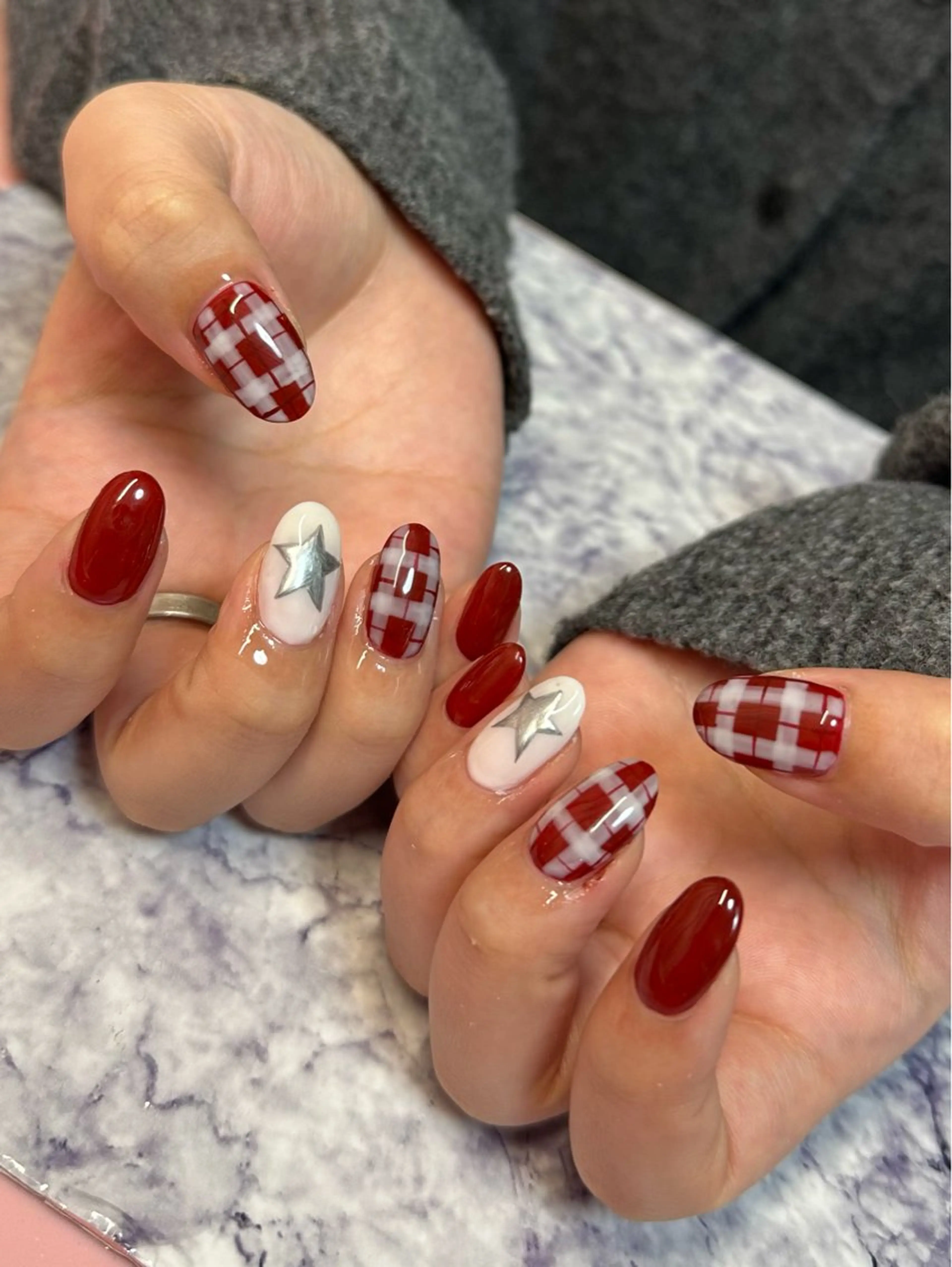 ネイル ハンドネイル フットネイル Pretzels🥨 【プレッツェル】ミウのネイルデザイン