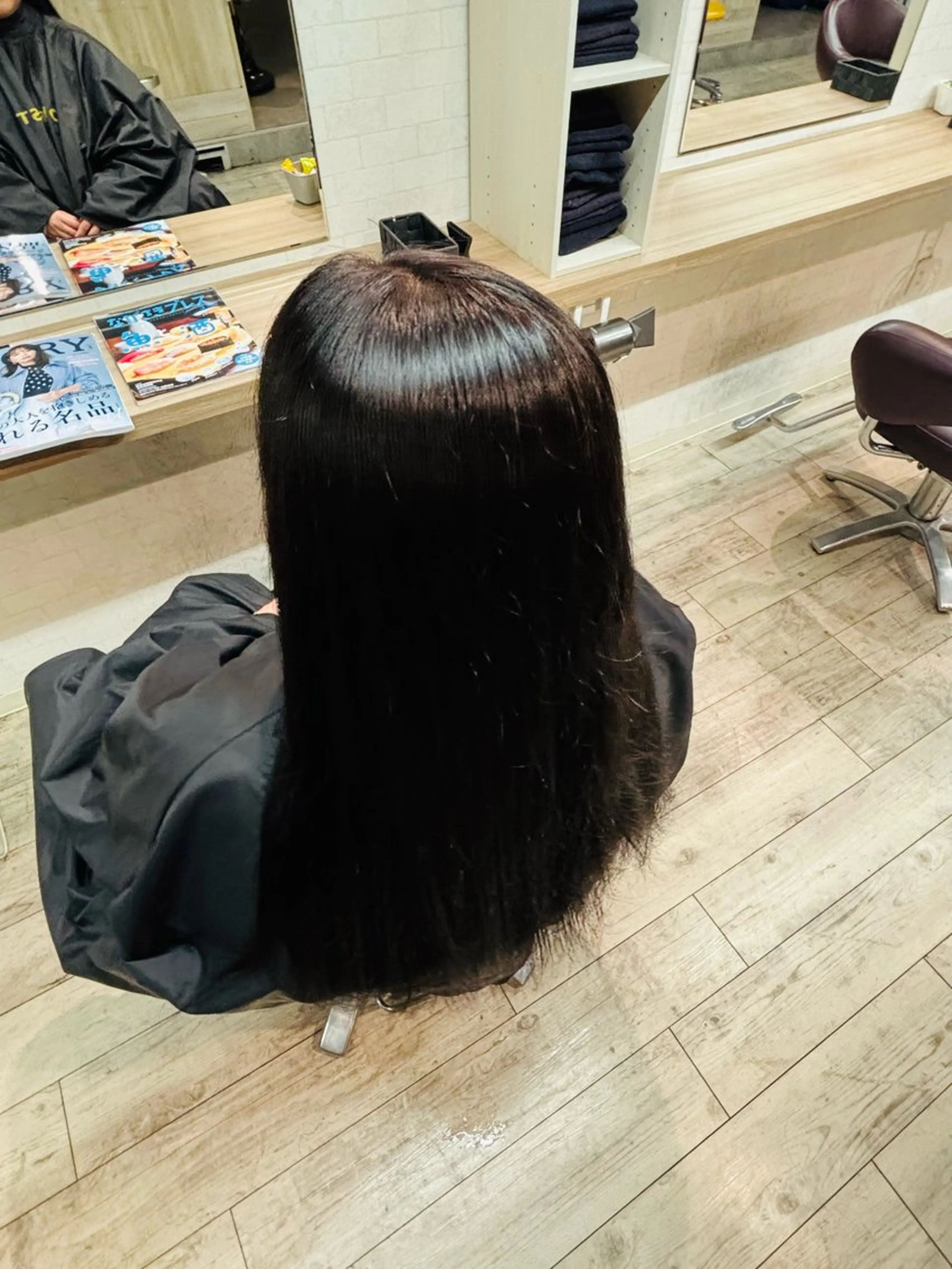 白髪染めの写真