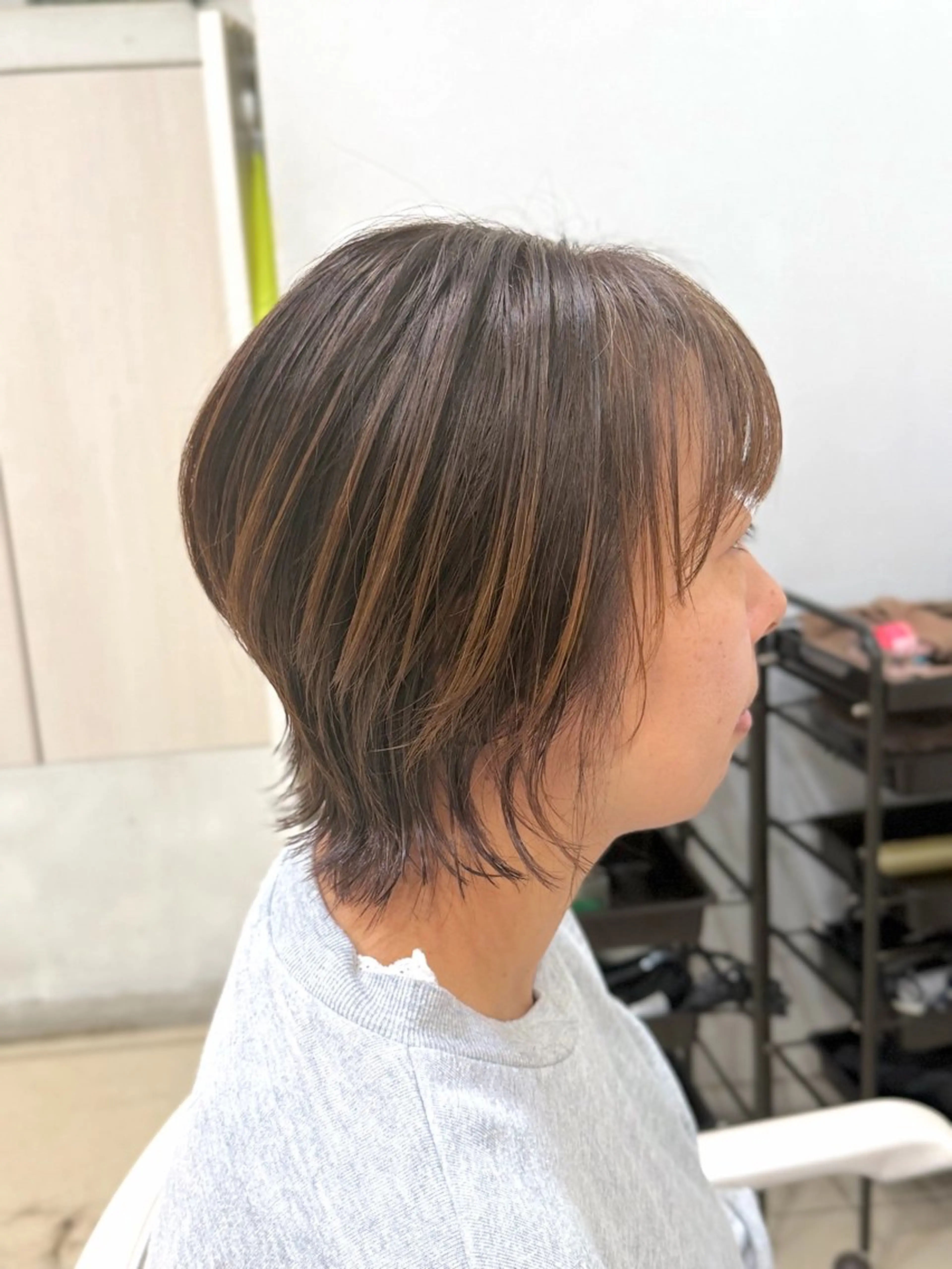 【白髪を活かして✨】白髪ぼかしカラー✨の写真