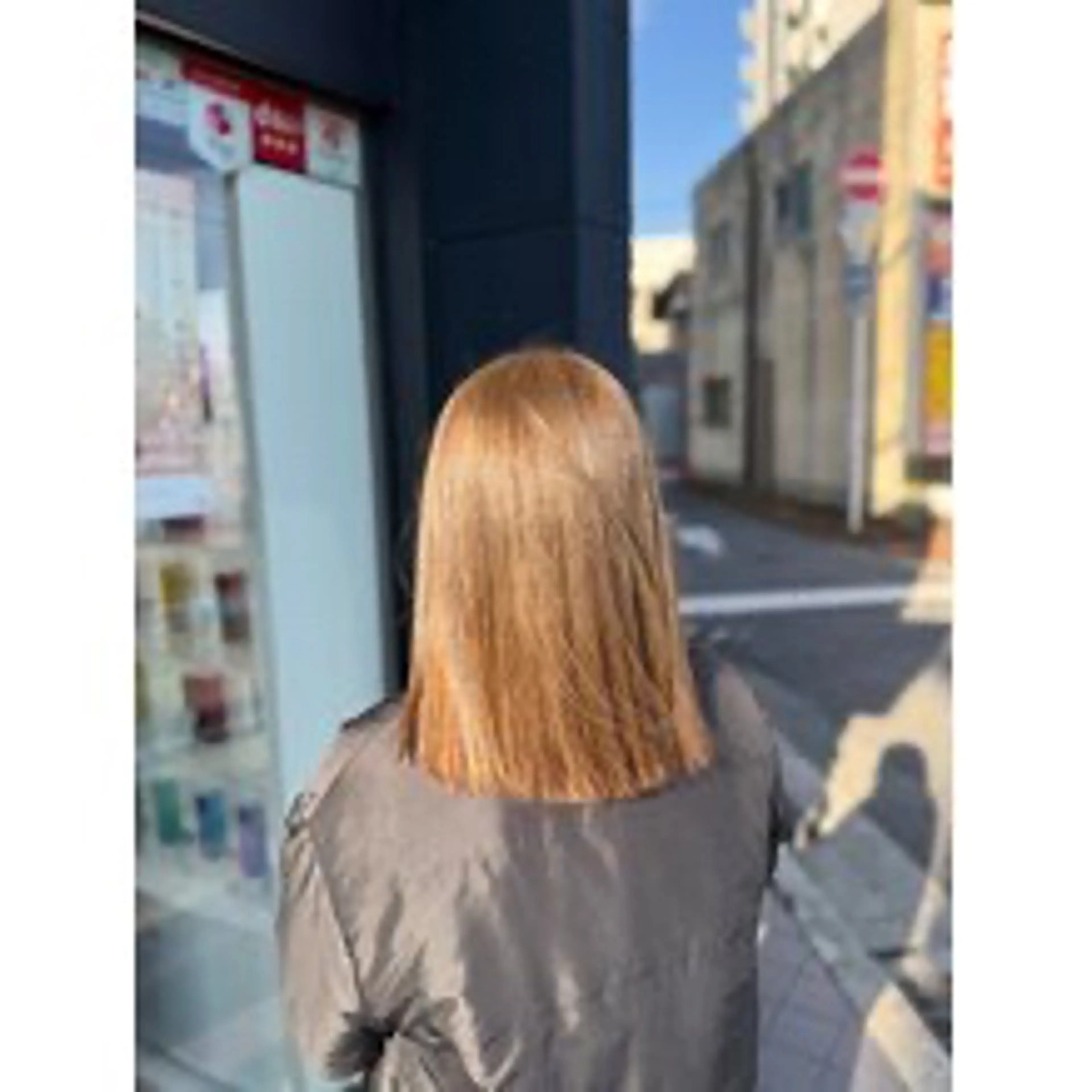 カラー ヘアカラー 梶 瑞希のヘアスタイル