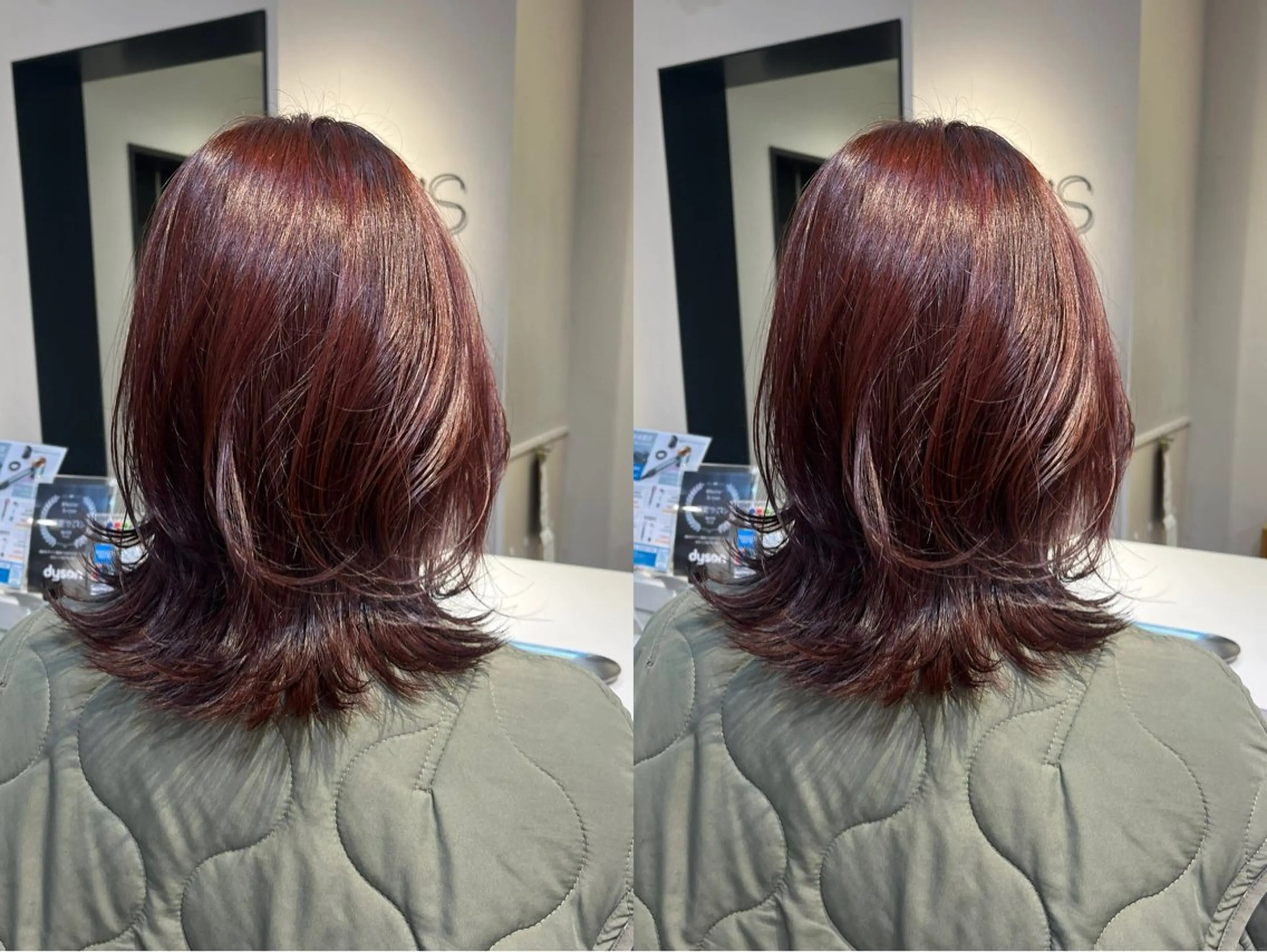 ミディアム 宮城 星のヘアスタイル