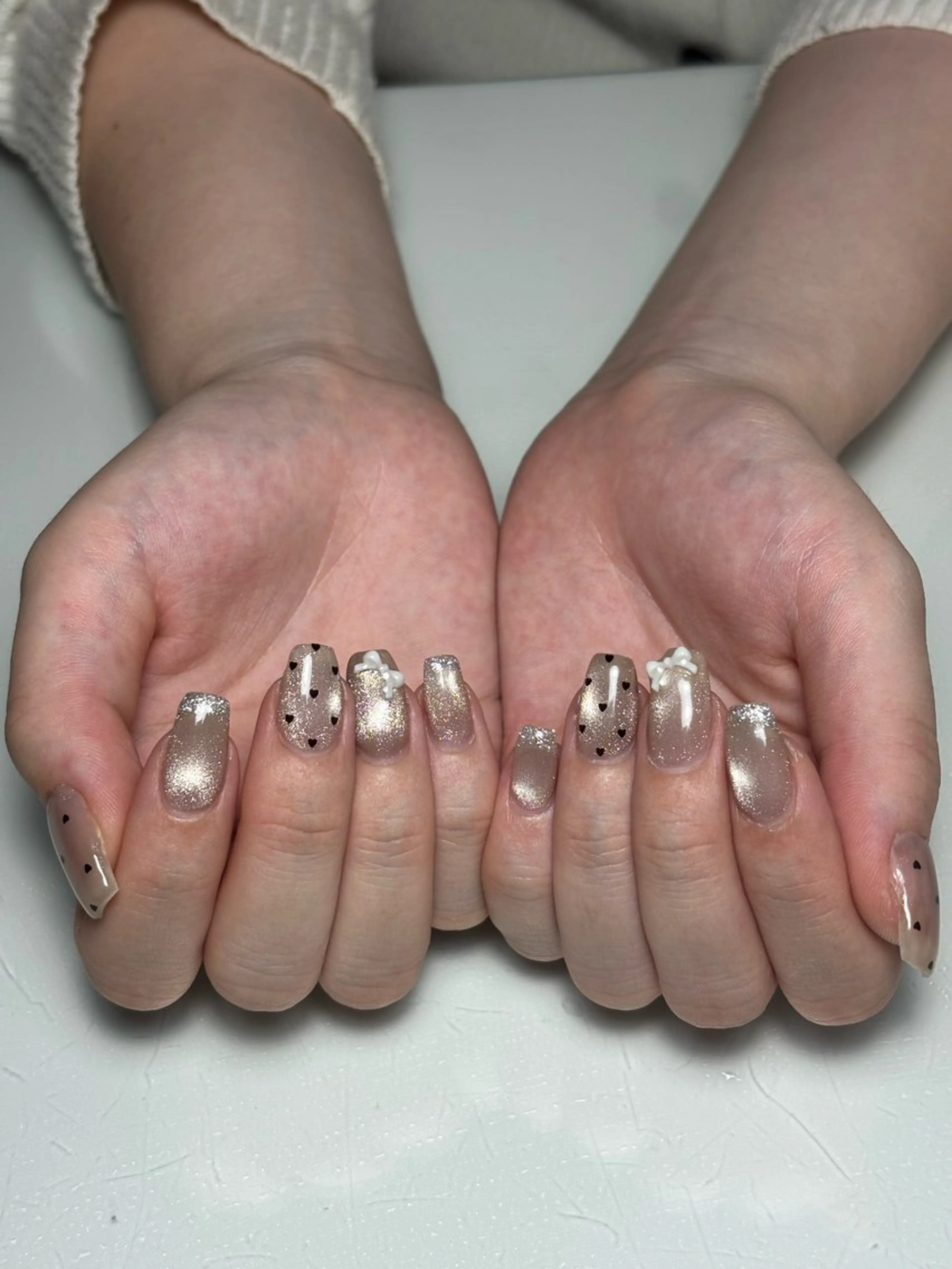 ネイル ハンドネイル Yuna ⟡.·*.のネイルデザイン