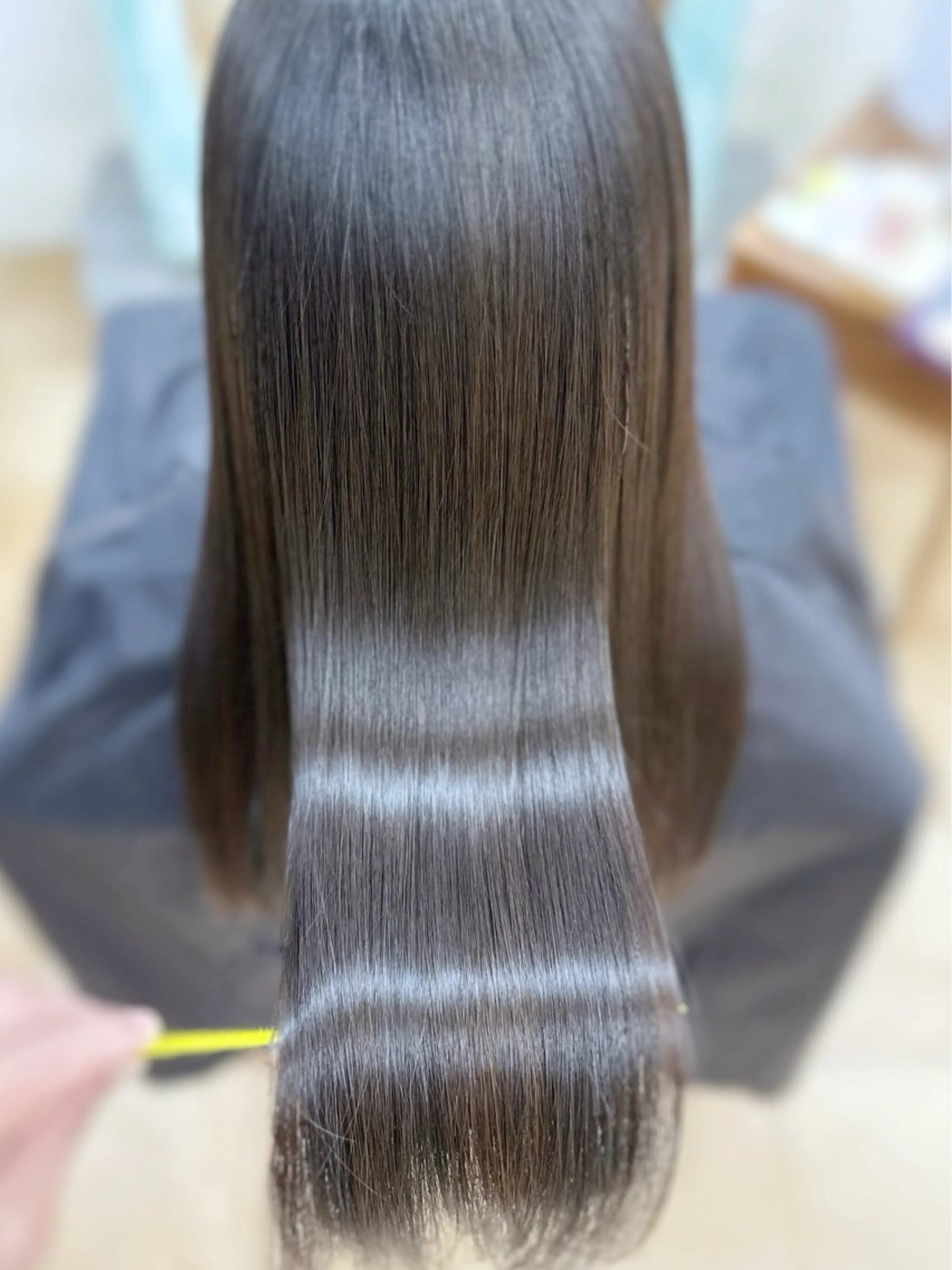 ロング ロング 縮毛矯正 縮毛矯正 dolphin ドルフィンオーナーのヘアスタイル