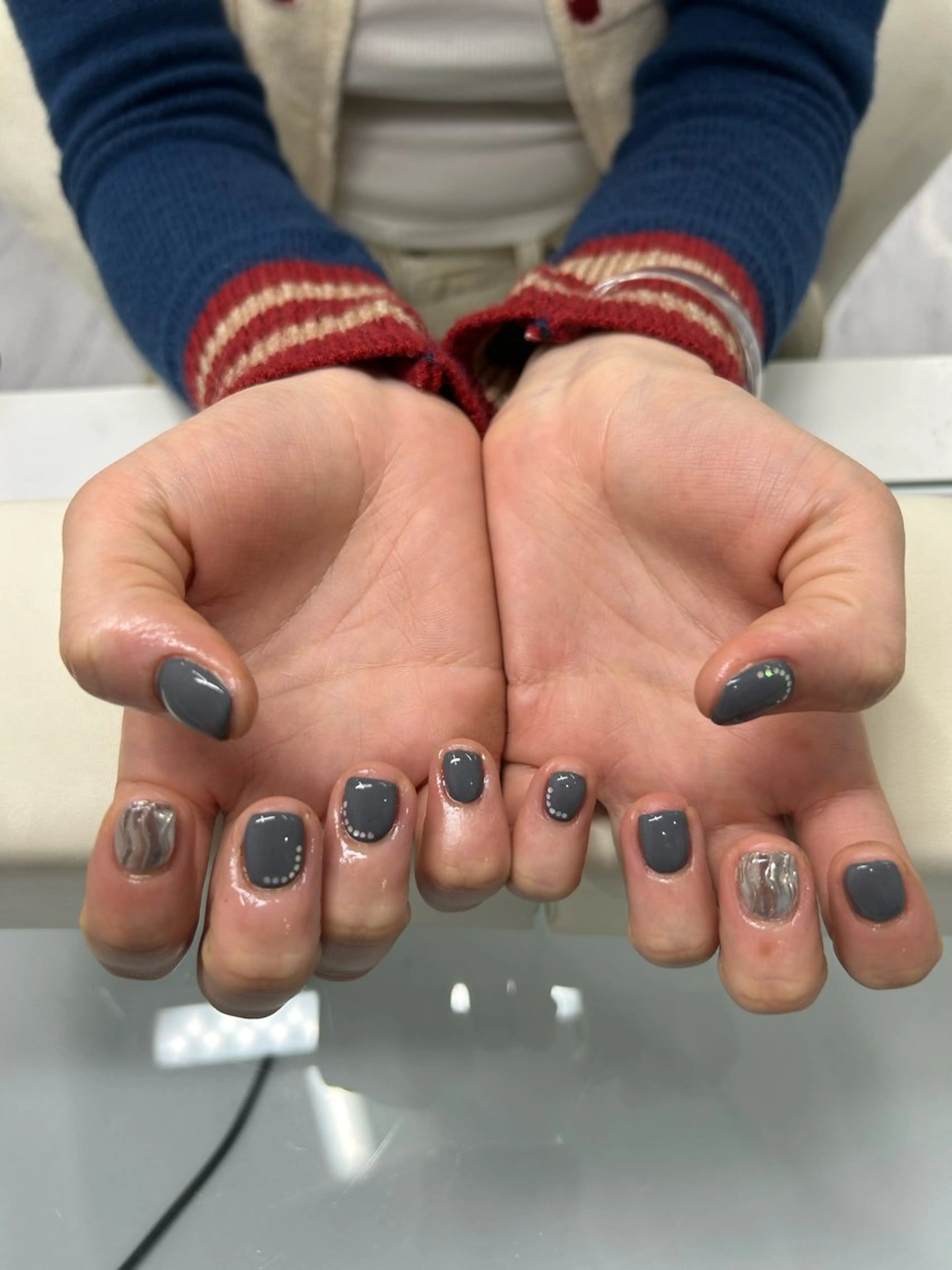 ネイル シンプルネイル 加藤 楓子のネイルデザイン