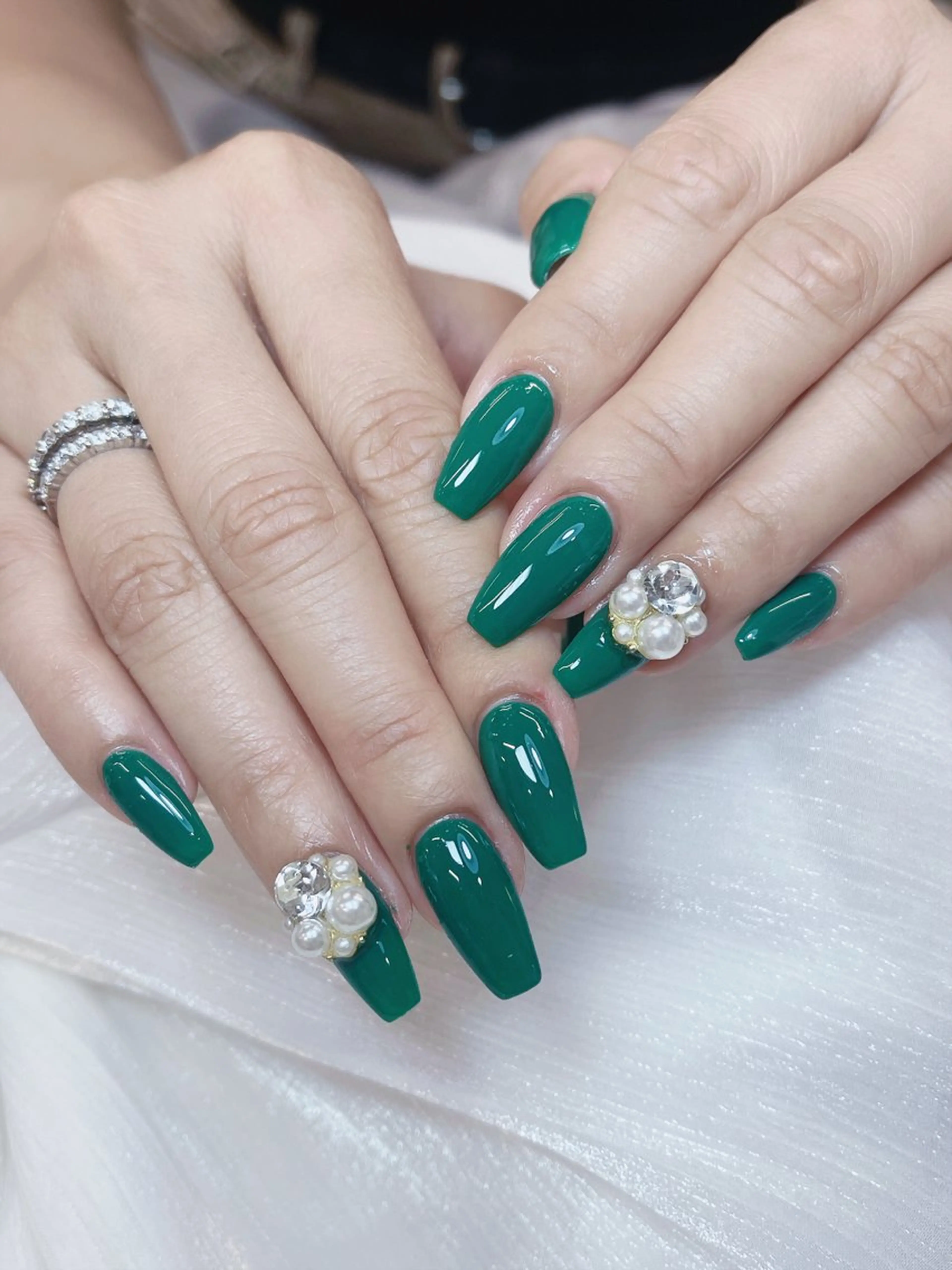 ネイル チークネイル 成人式 フレンチネイル グラデーション 氷ネイル・うるうるネイル ハンドネイル DUO   MI nail salonのネイルデザイン