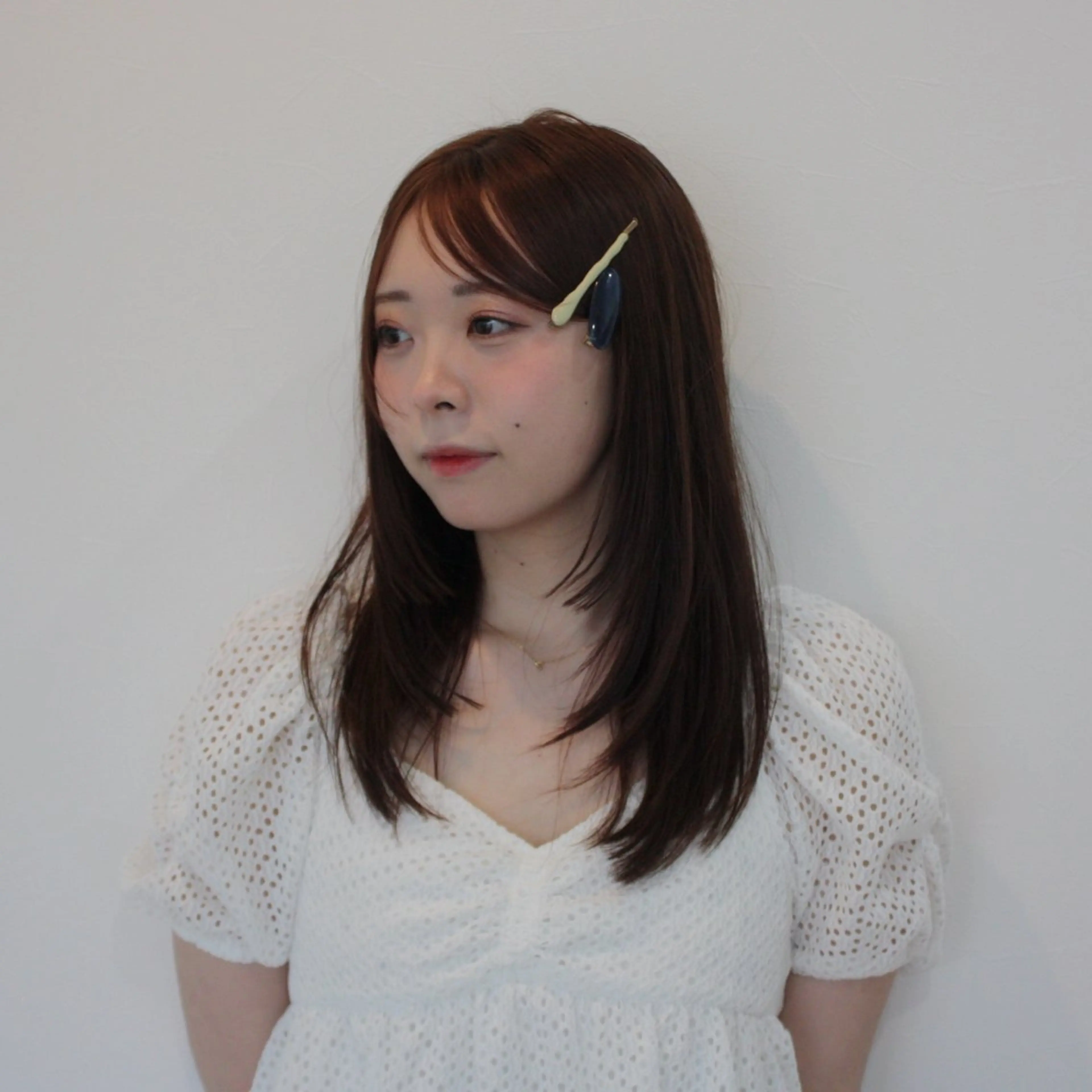 セミロング レイヤーカット 前川 瑞希のヘアスタイル