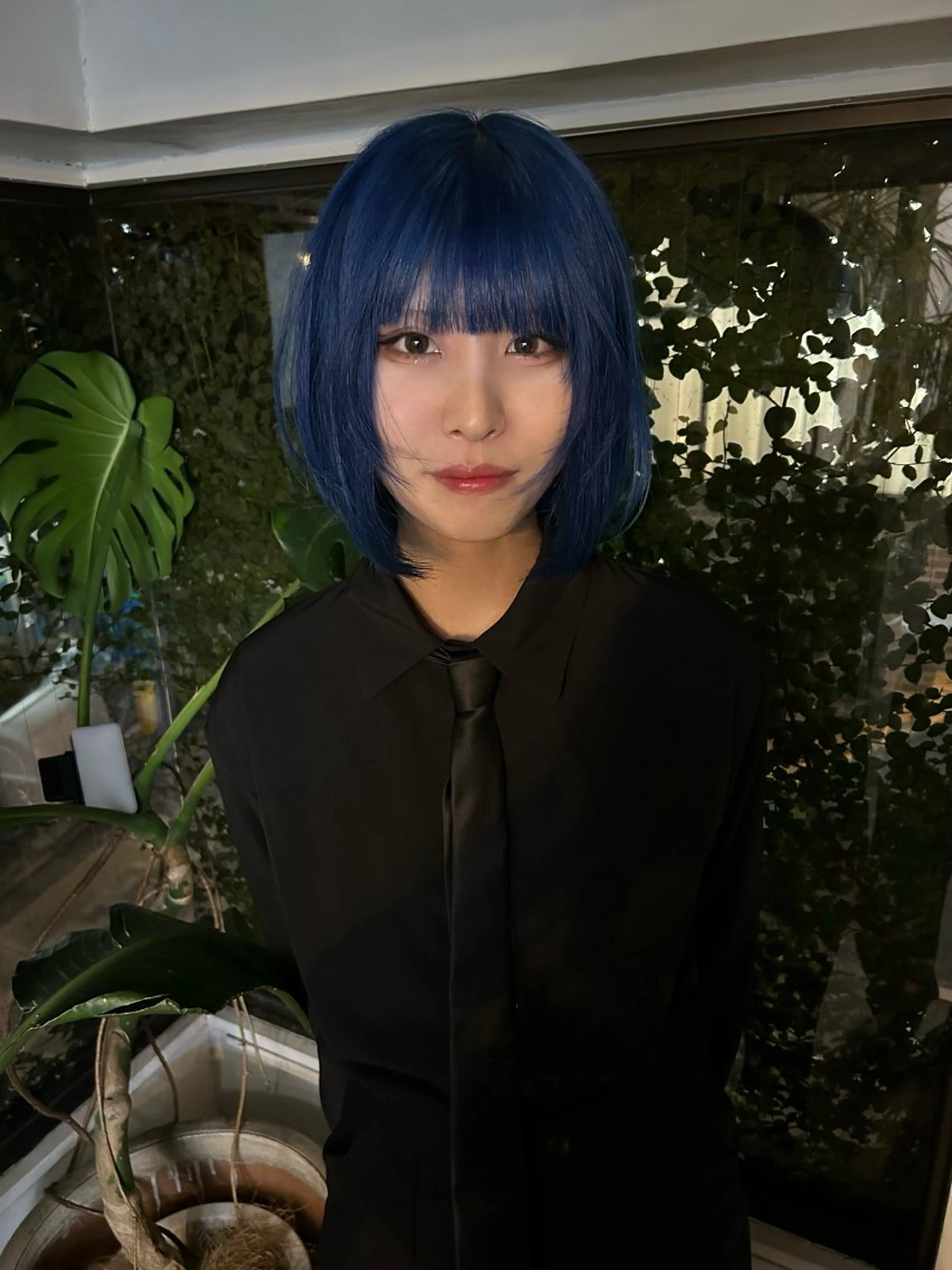 ショート カラー ブルーカラー iris 名駅店所属・colorlist 🖤SARASAのヘアスタイル