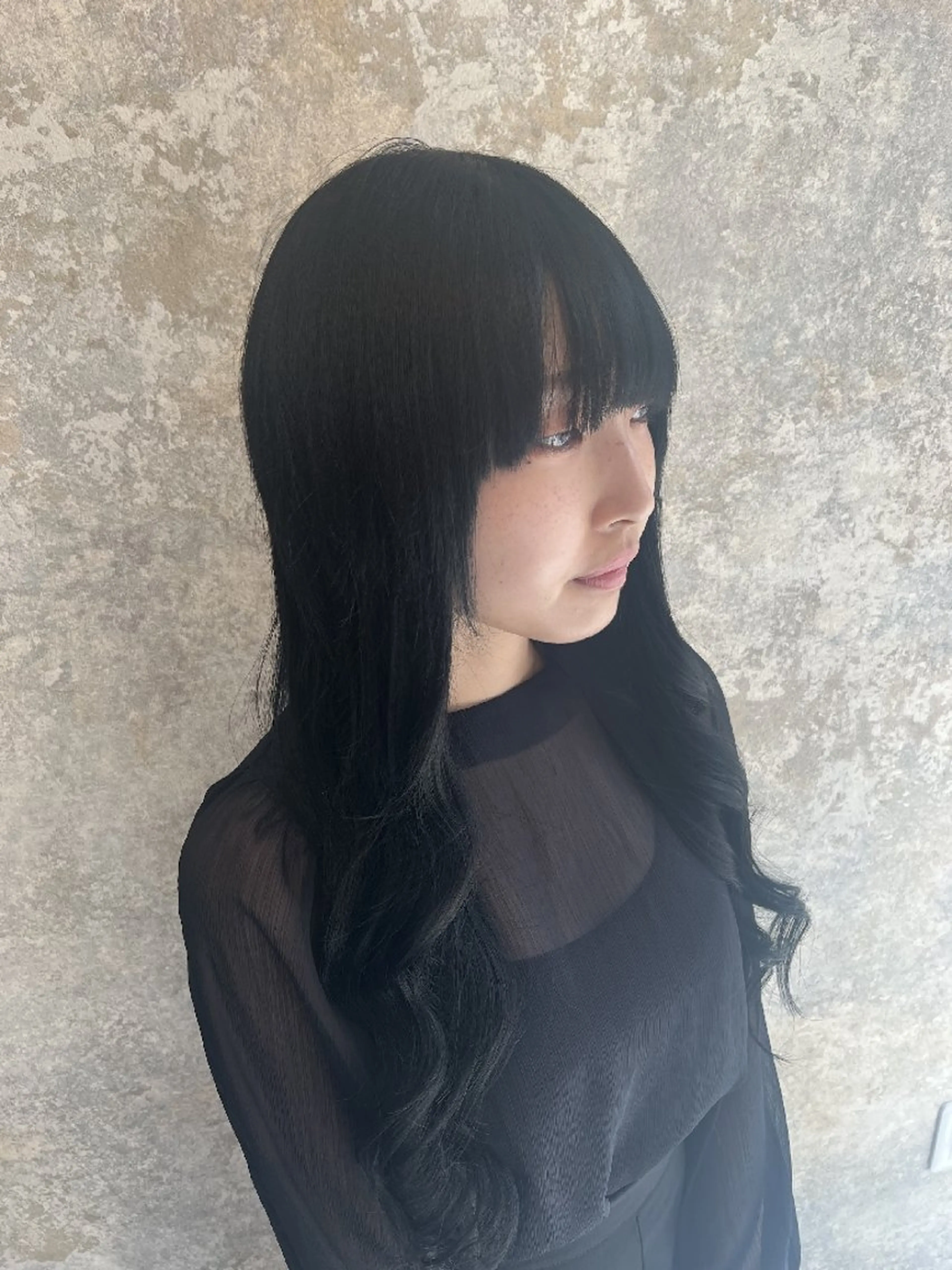 ロング ヘアカラー エクステ Wakita Masakiのヘアスタイル