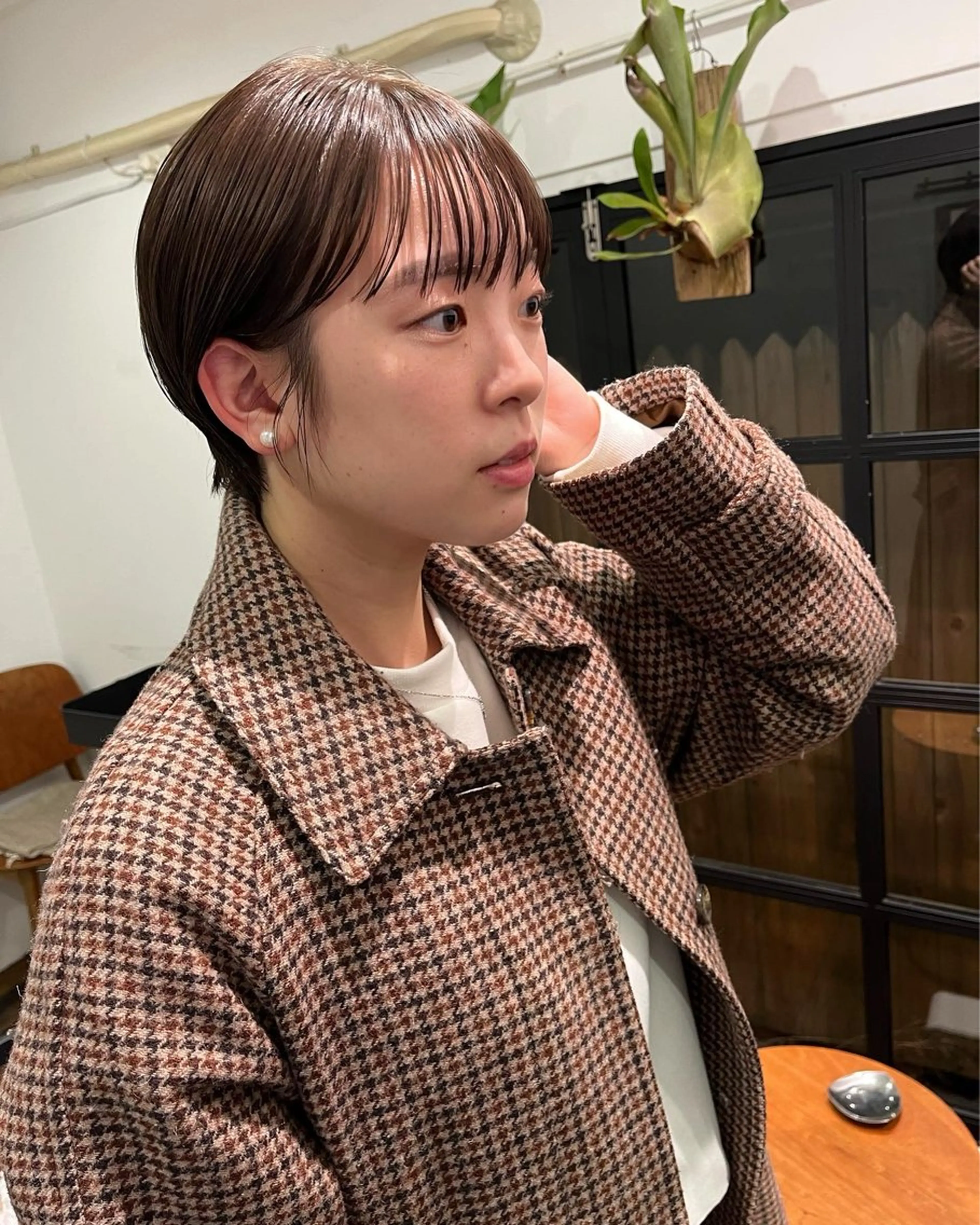 ショートヘアおすすめ　（レディース限定）カット+カラーの写真