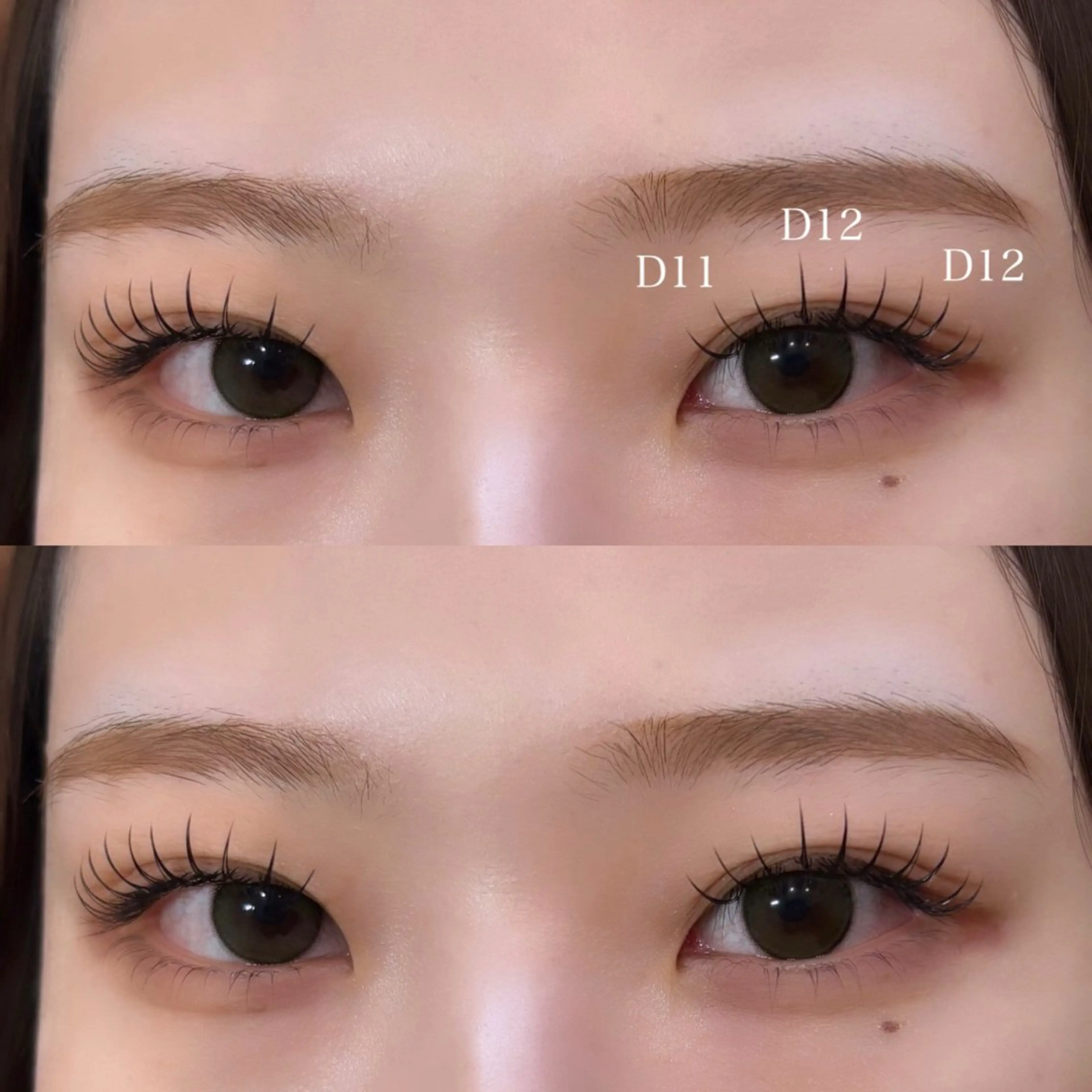 マツエク・マツパ フラットラッシュ Lily Suzukaのマツエク・マツパデザイン