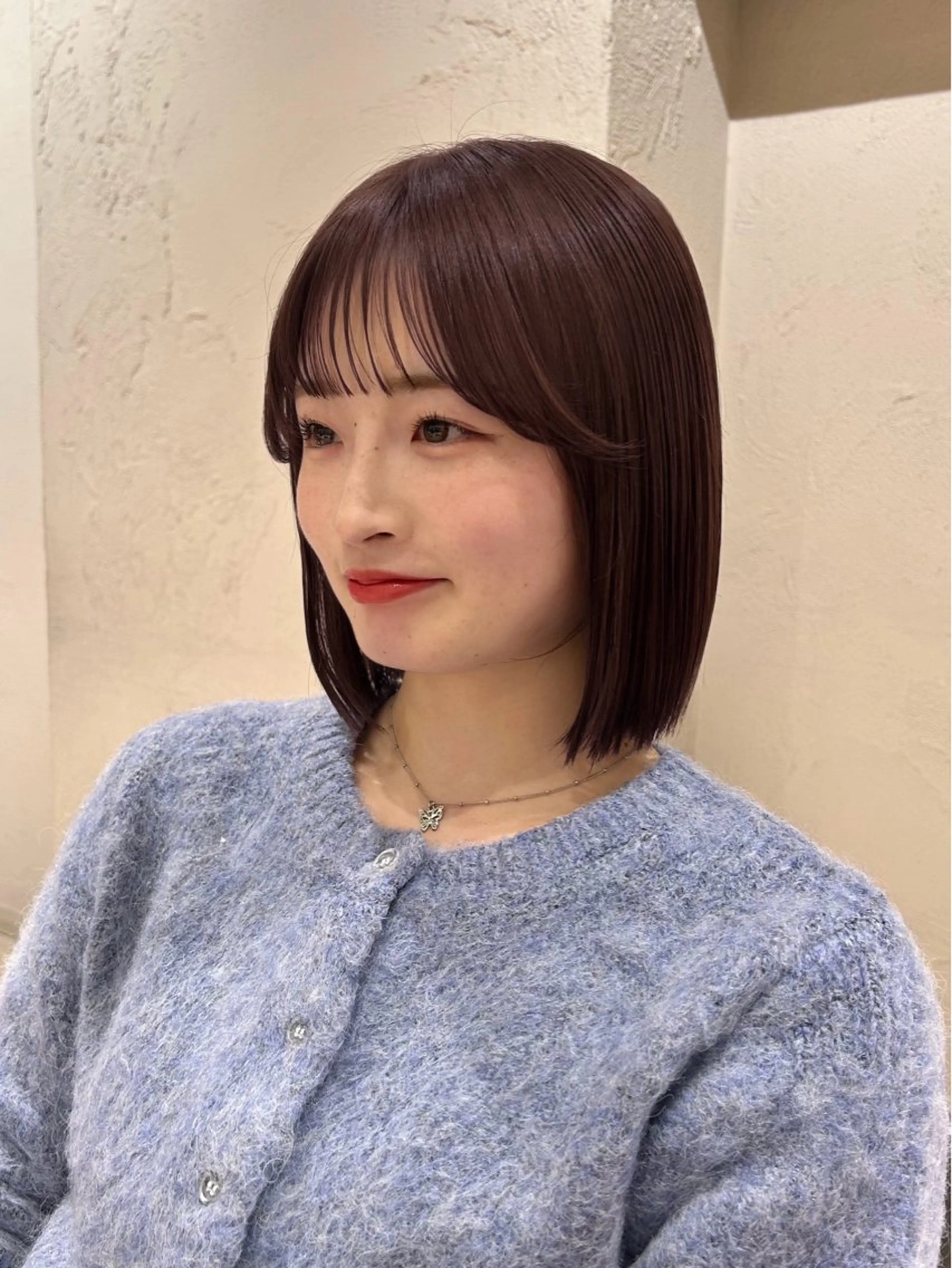 ショート ボブ ミディアムヘア Chifumiのヘアスタイル