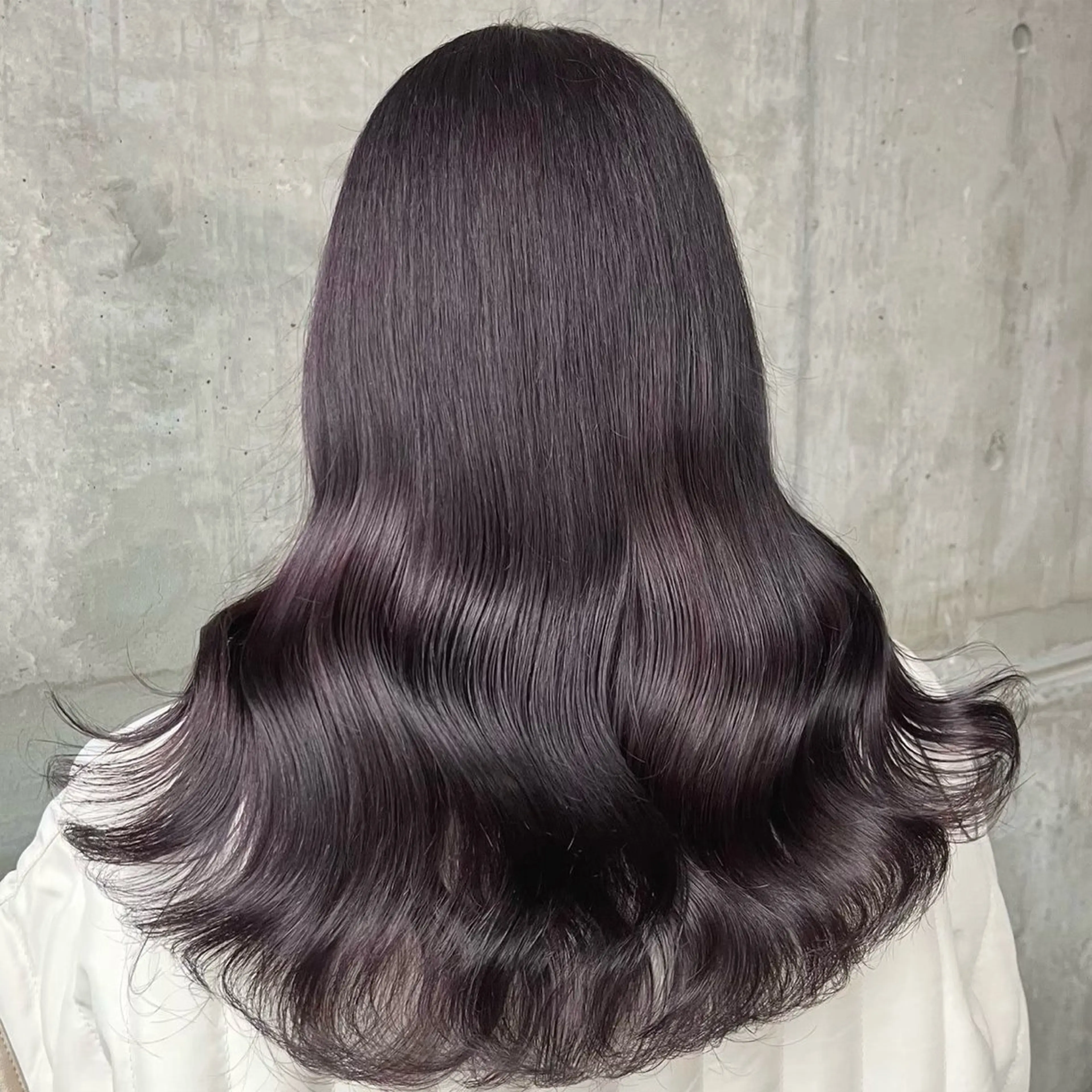 ロング レイヤーカット 透明感カラーの達人のヘアスタイル