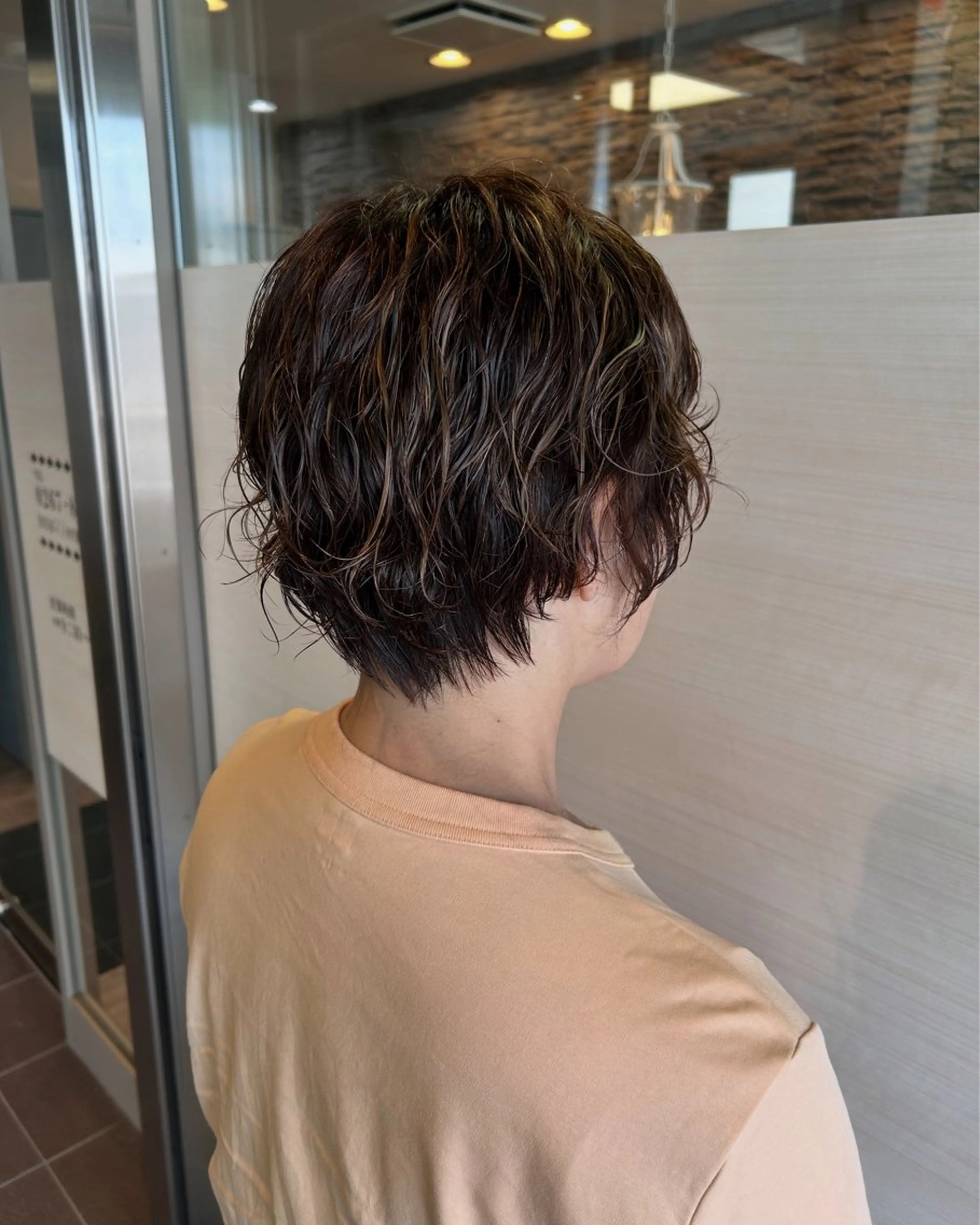 カット+パーマの写真