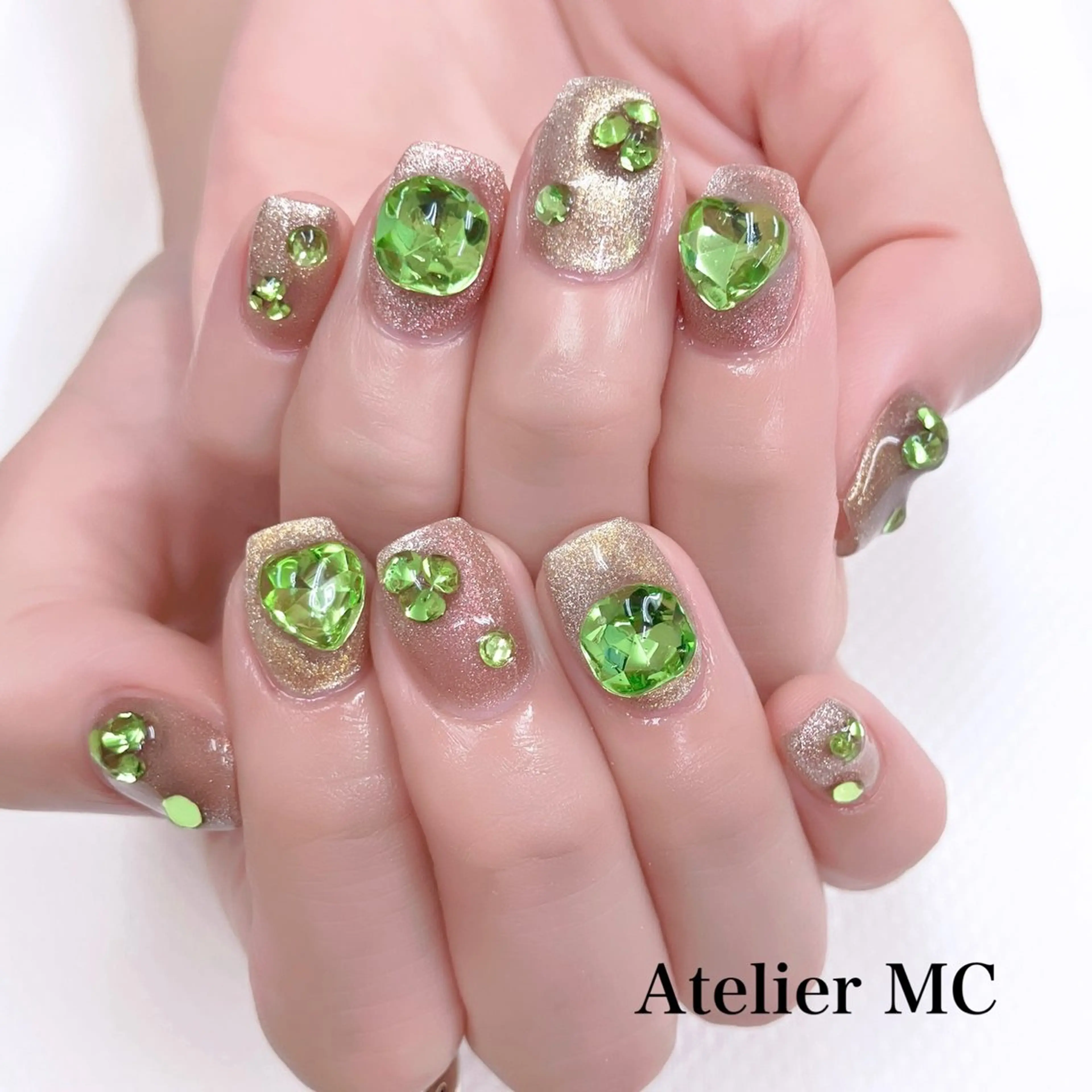 💎キラキラ大好き💎マグネットワンカラー&ストーン💎の写真