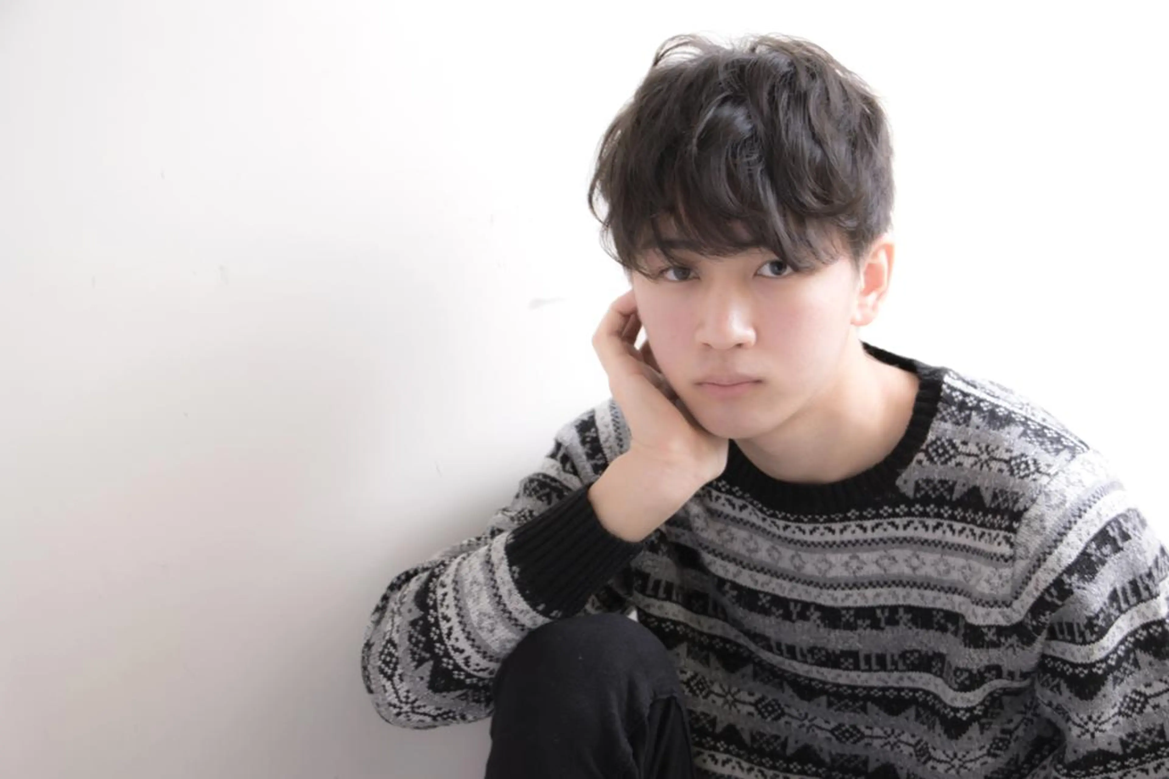 メンズ マッシュ 東上 瑠莉のヘアスタイル