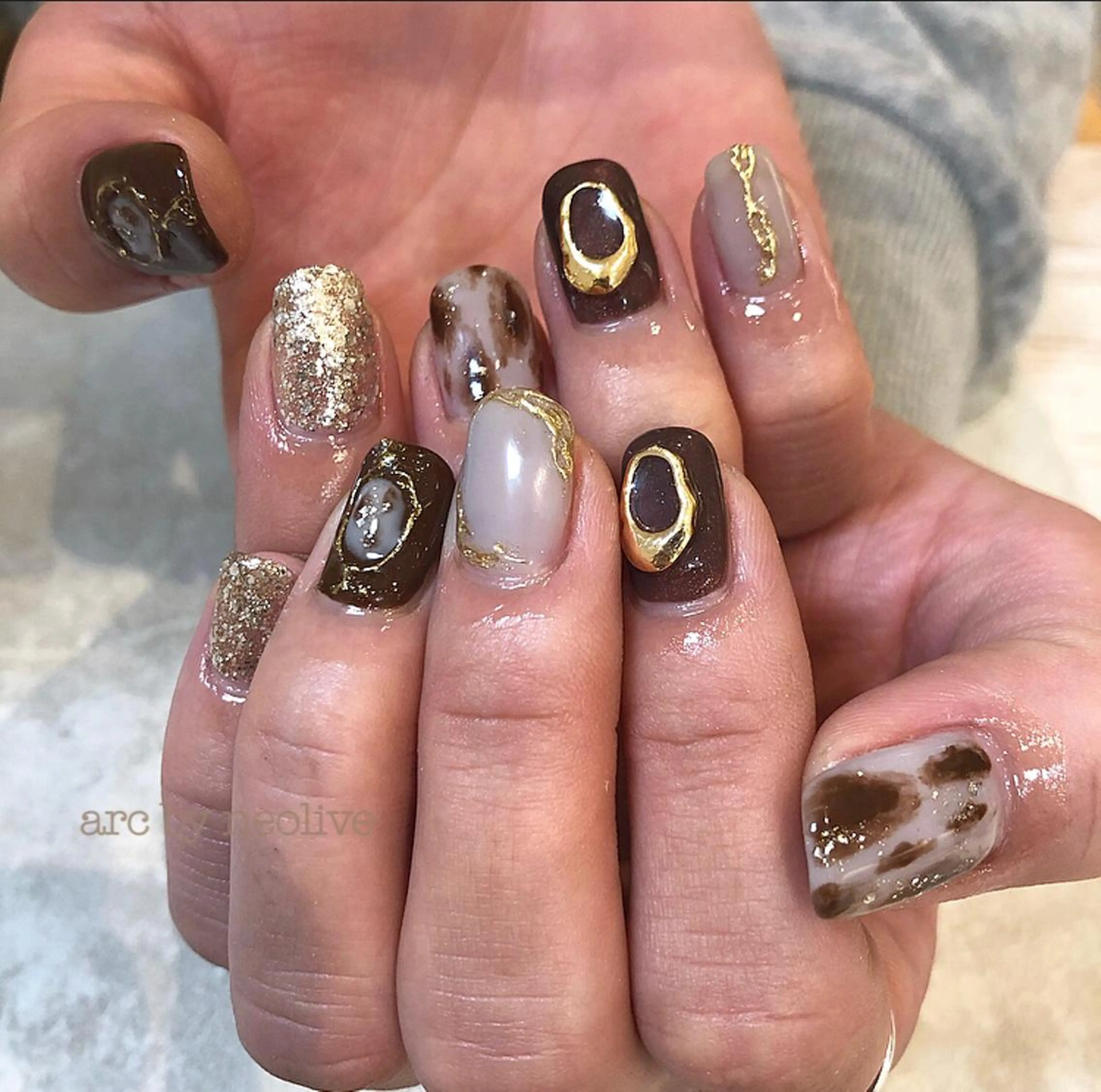 ネイル ニュアンスネイル rina eye&nailのマツエク・マツパデザイン