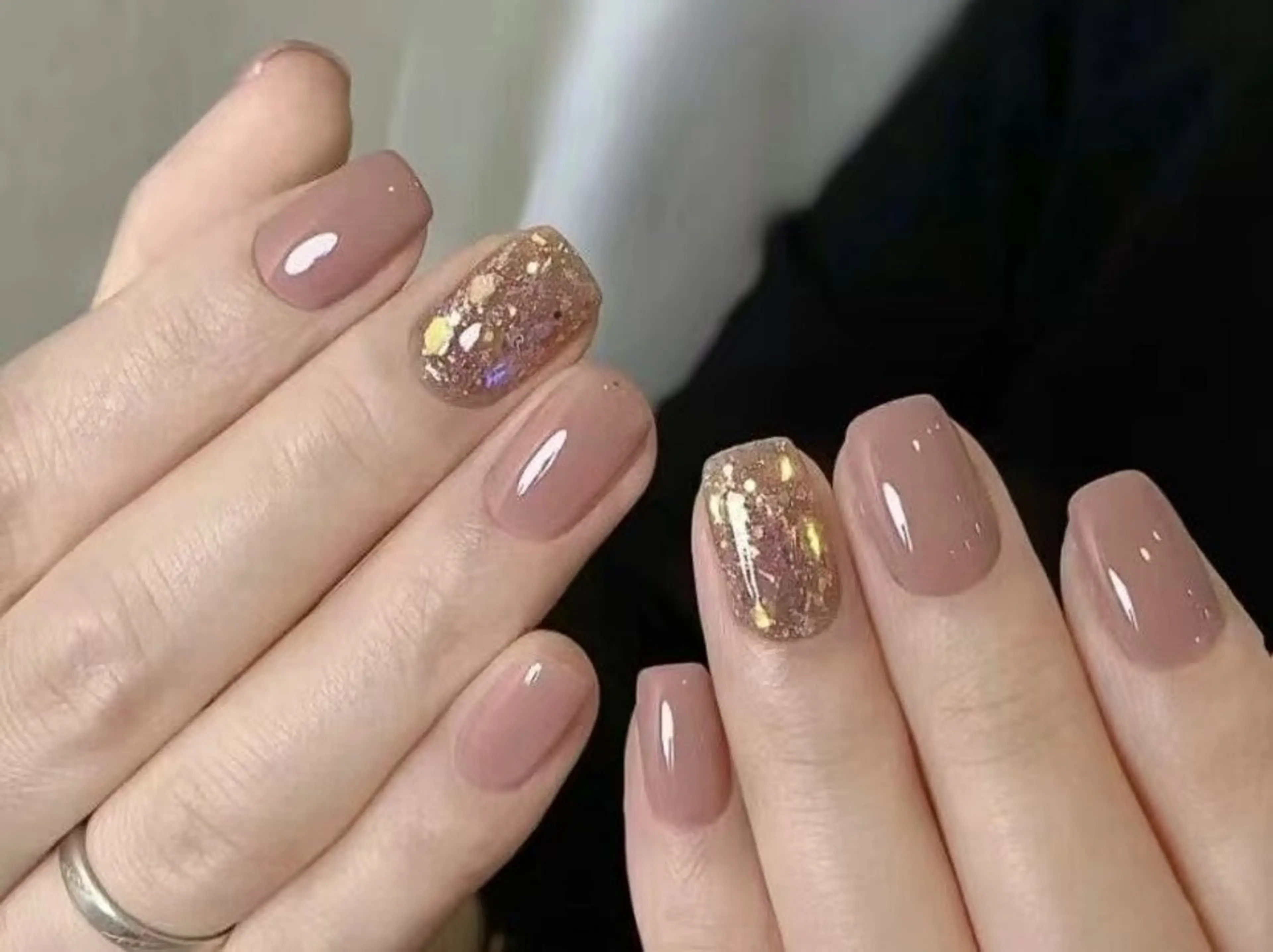 【HAND】優しさのかたまりラメ×ゼリーワンカラー☆の写真