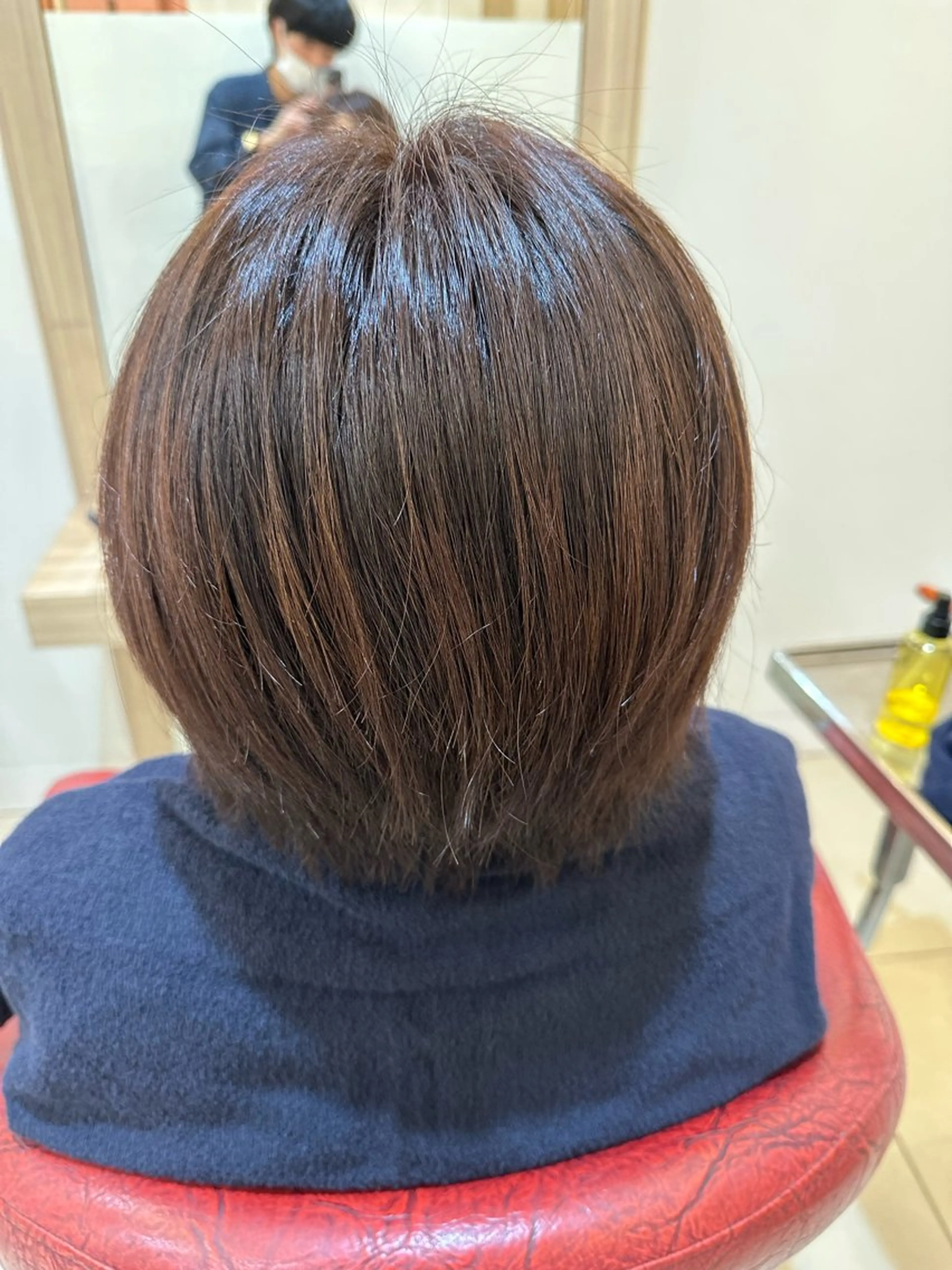 カラー 神田 一瑳のヘアスタイル