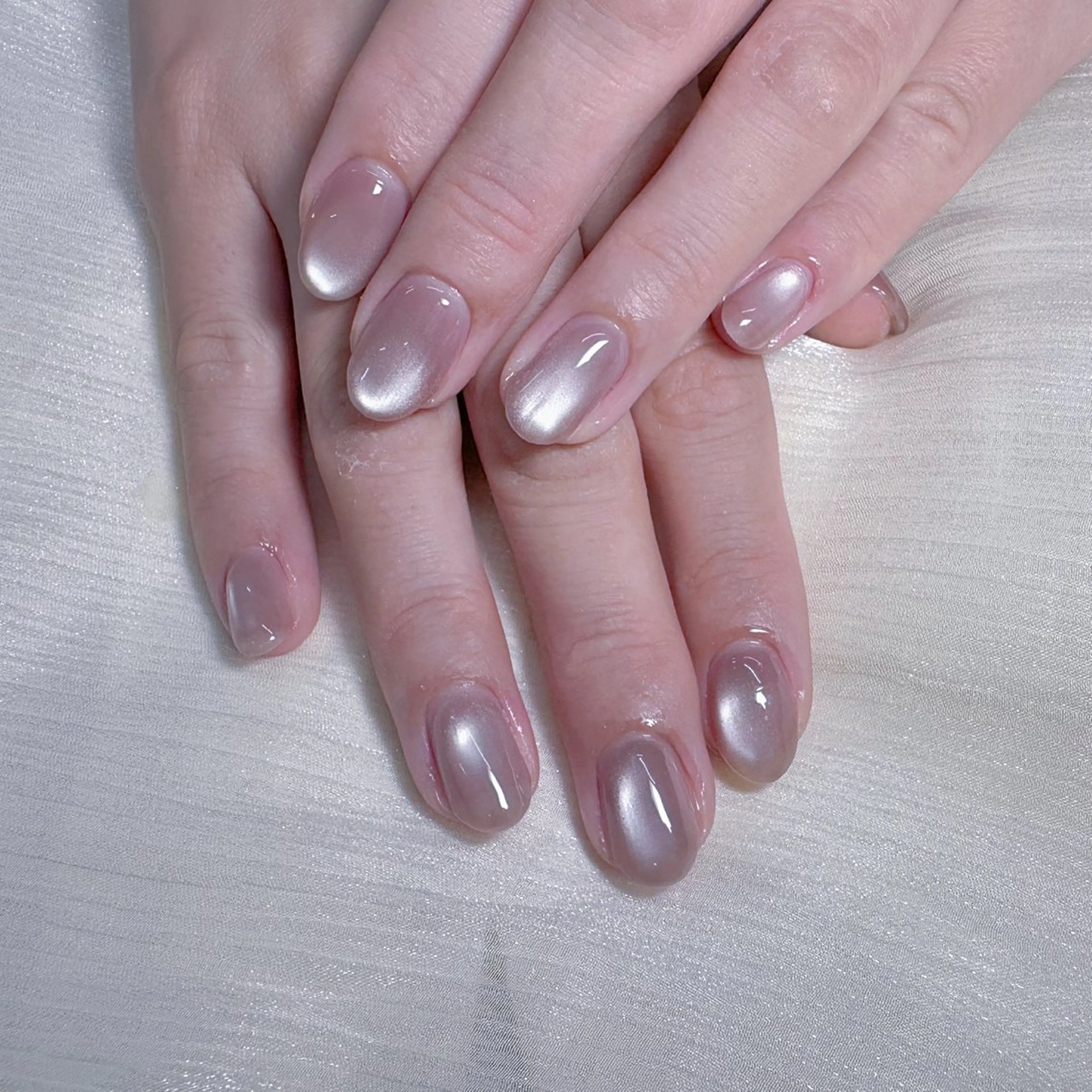 ネイル マグネットネイル オフィスネイル シンプルネイル ハンドネイル Salon GEM(ジェム)のネイルデザイン