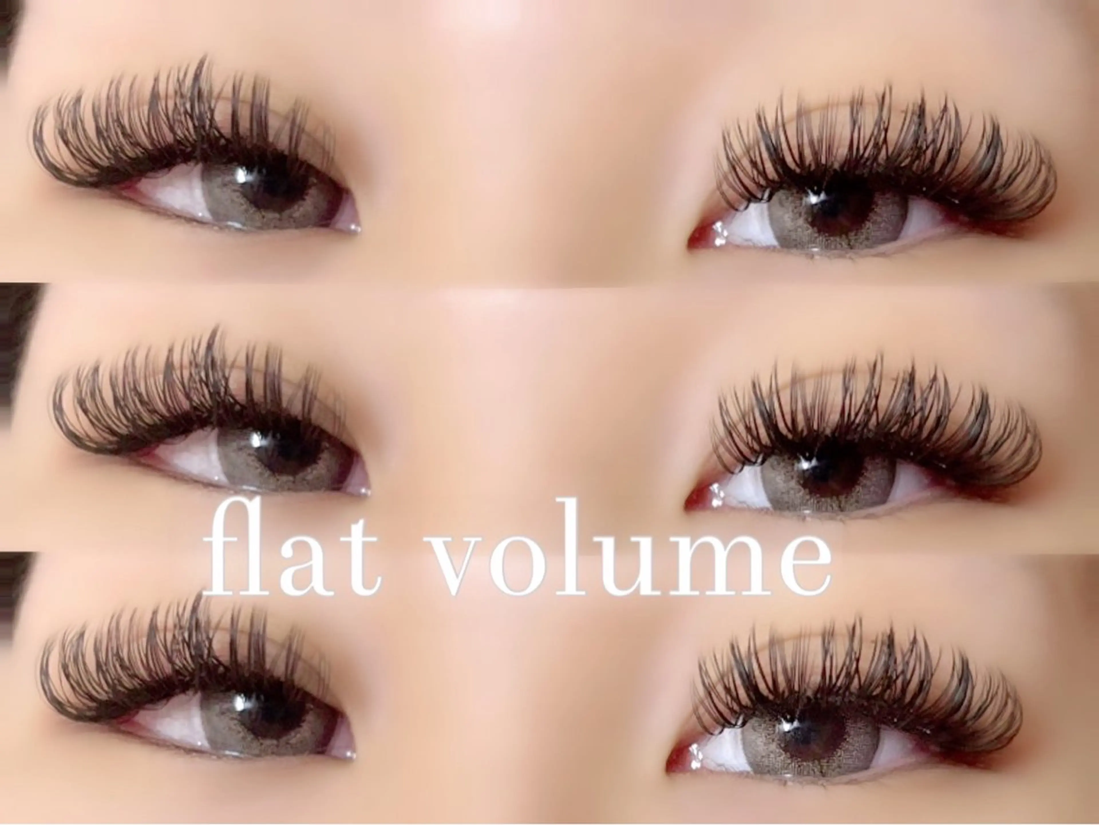 マツエク・マツパ 付け放題 ボリュームラッシュ Anela .のマツエク・マツパデザイン