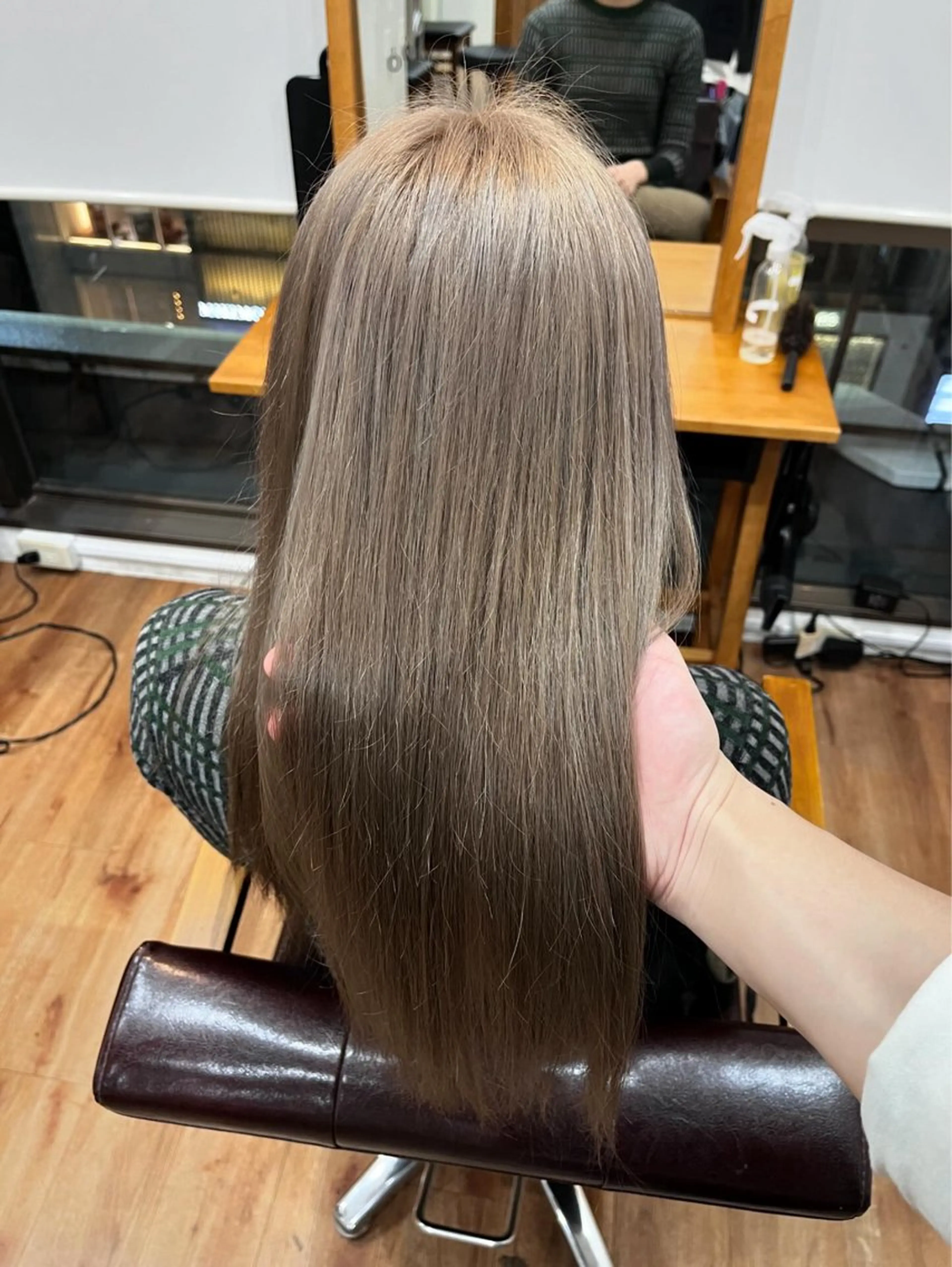 ロング カラー 髪質改善&縮毛矯正 カット/soyaのヘアスタイル