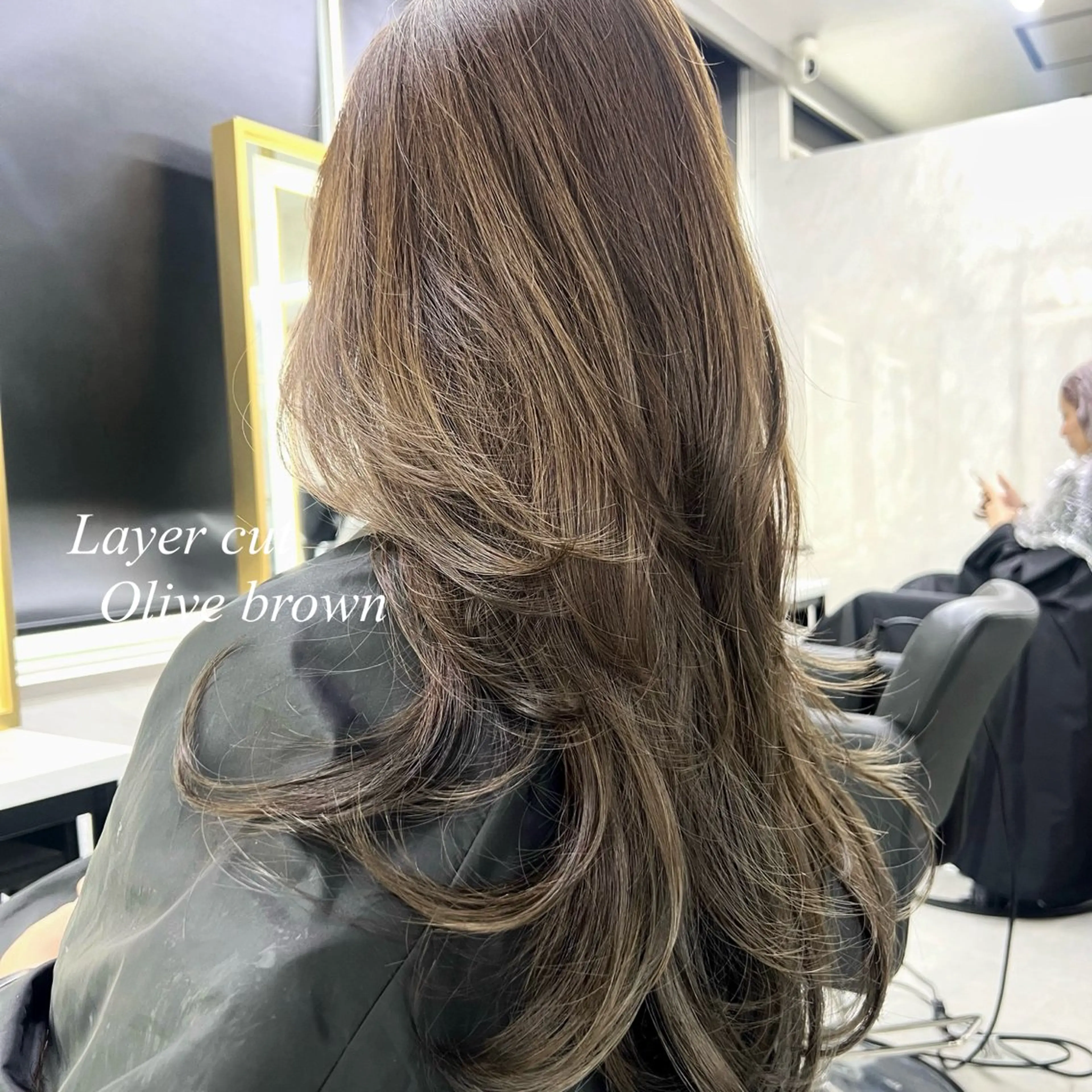 ロング カラー シールエクステ ハイトーンカラー エクステ カット ヘアカラー シールエクステ特化 ハイトーン、NANAのヘアスタイル