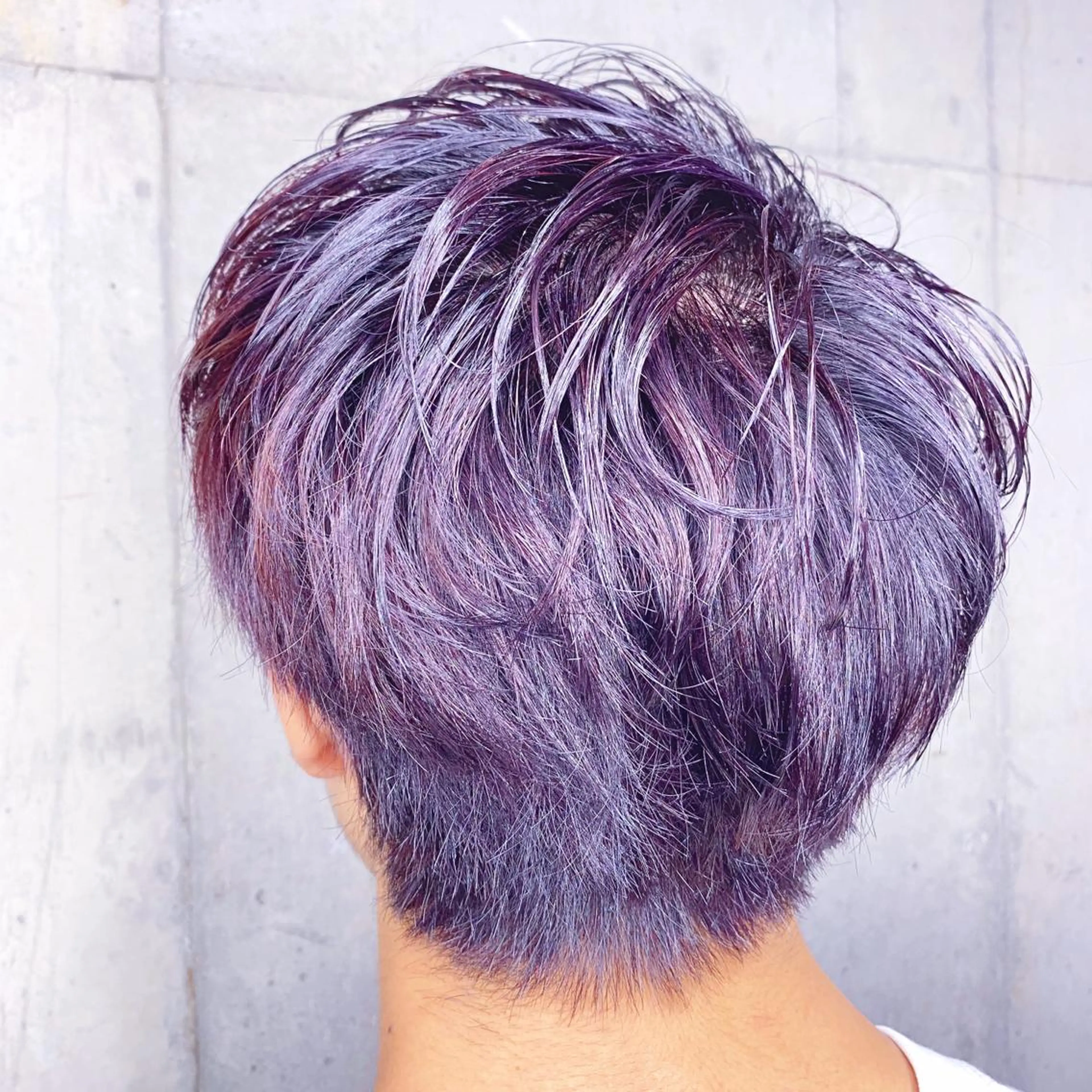 カラー メンズ メンズブリーチカラー /パーマ ごーた立川のヘアスタイル