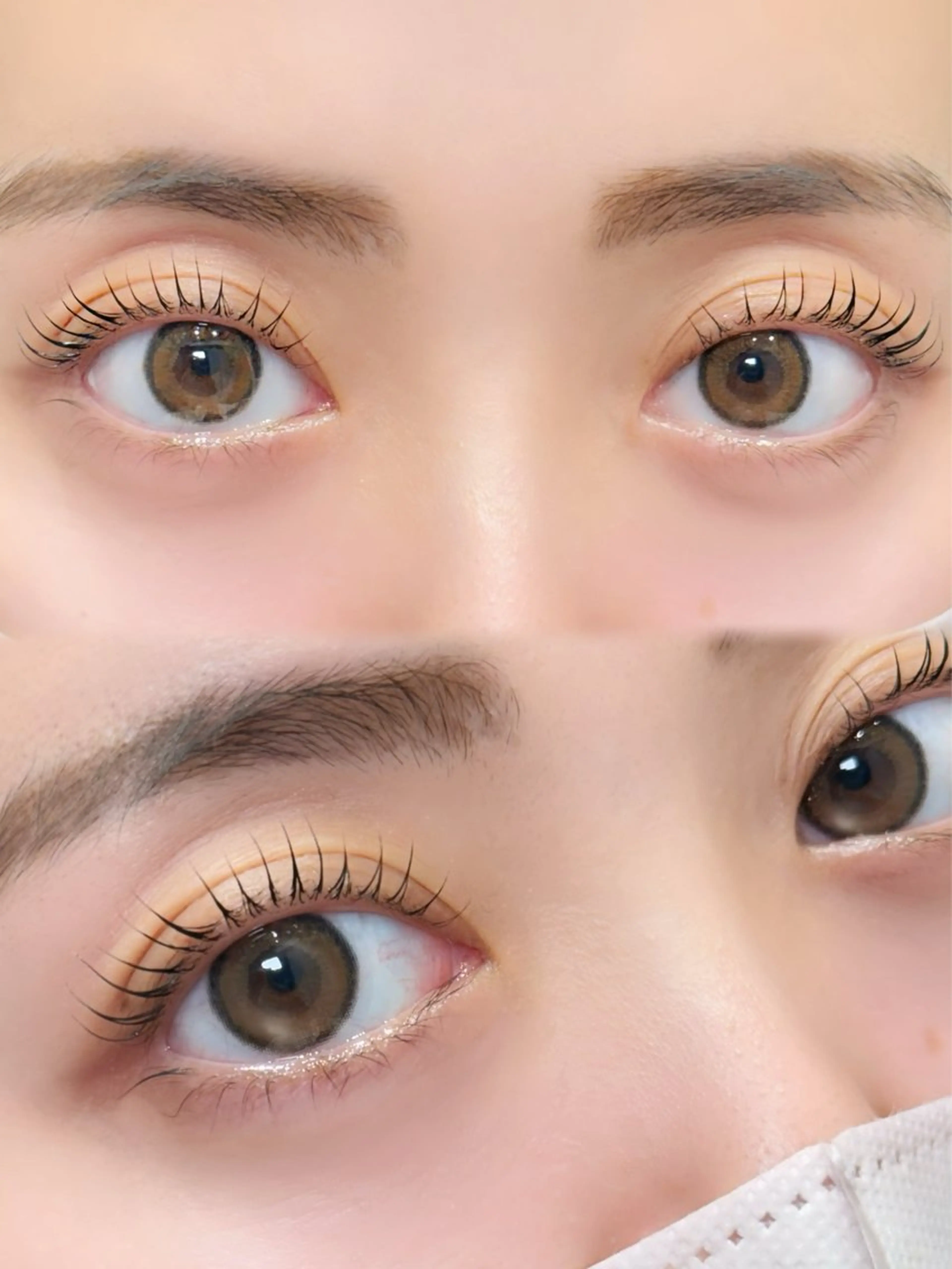 マツエク・マツパ ナチュラル マツパ 梅津/cherien 渋谷・明治神宮前のマツエク・マツパデザイン