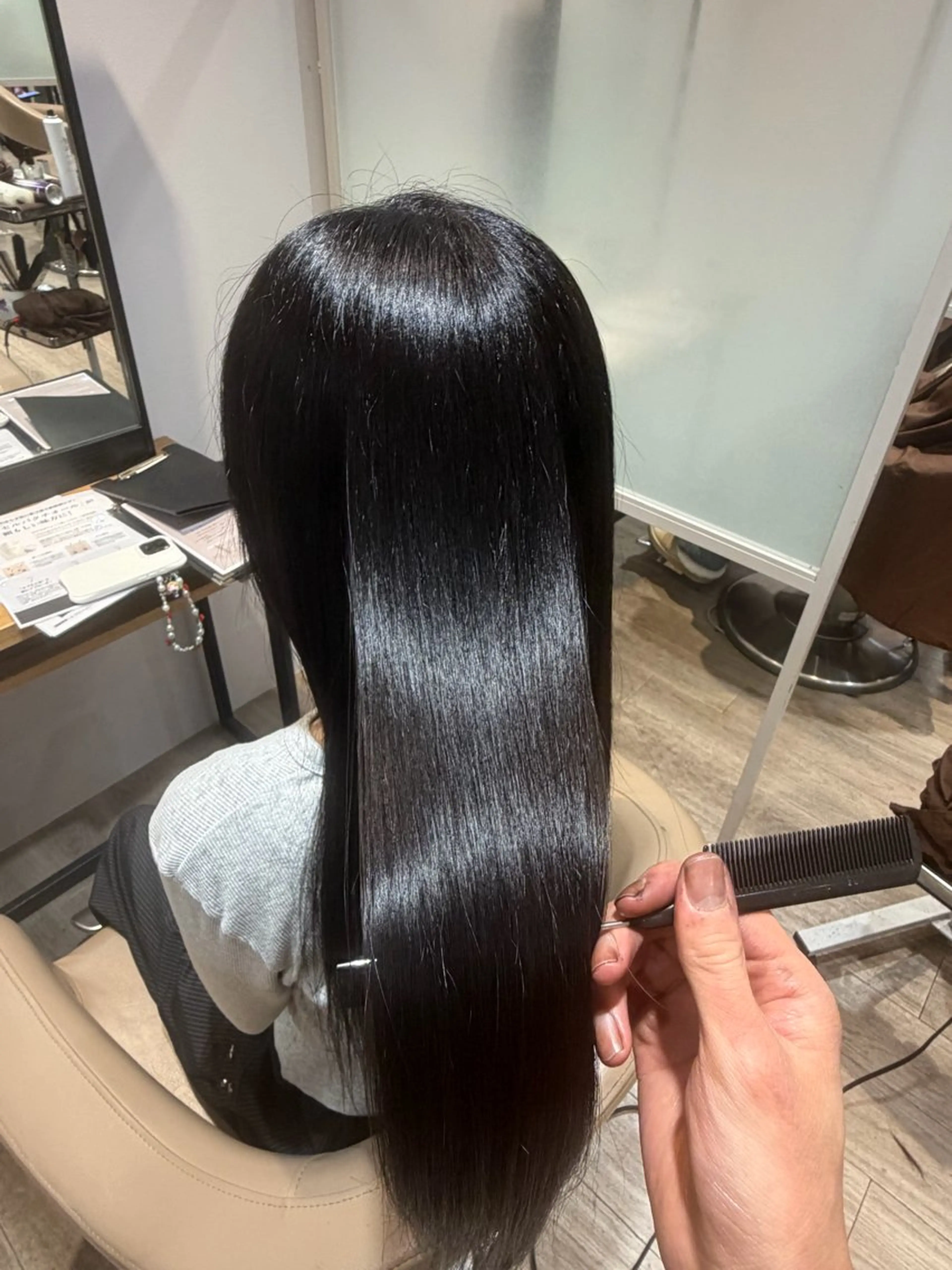 ロング ヘアカラー EARTHセンター南店所属・髪質改善🫧 ミタセイヤのヘアスタイル