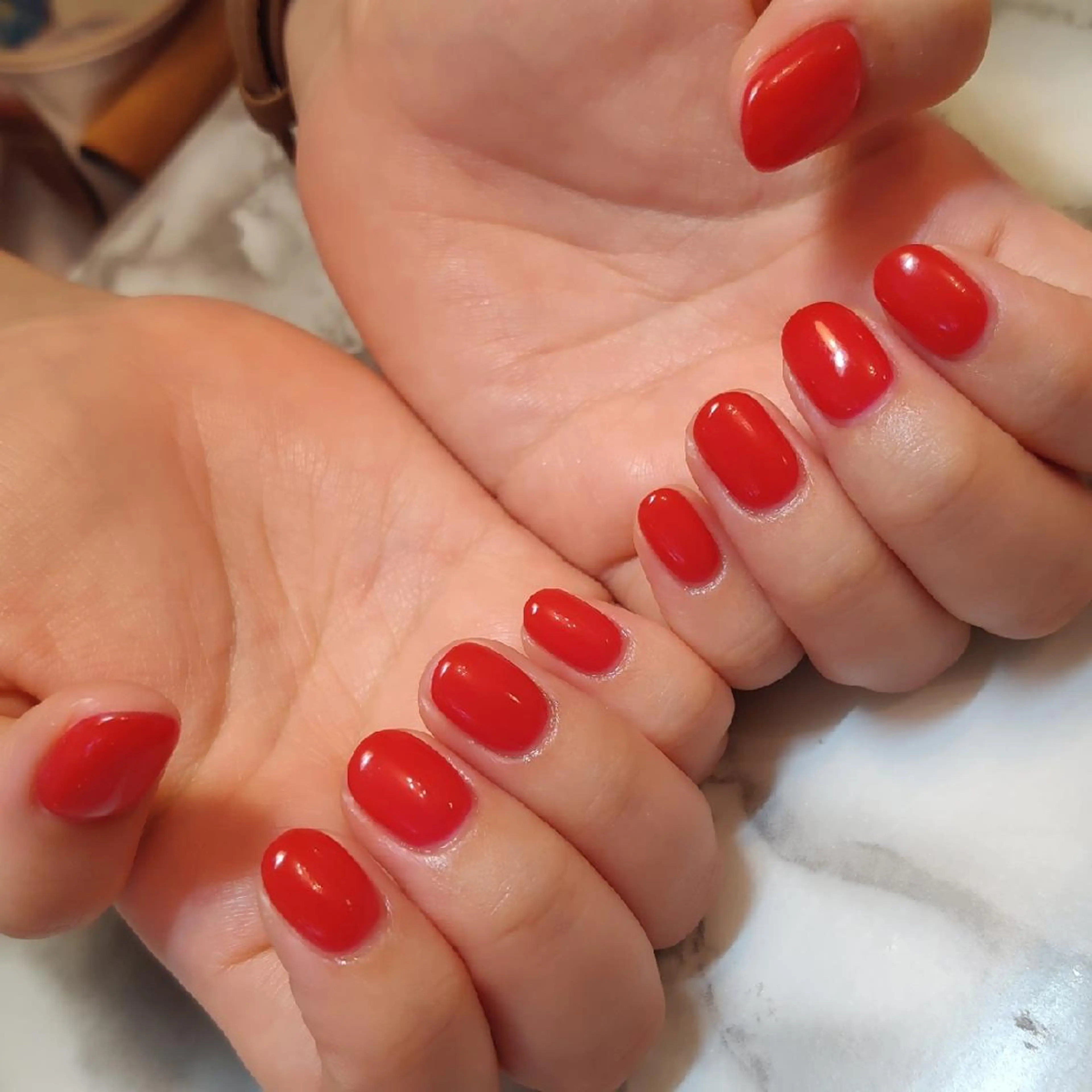 ネイル ワンカラーネイル ジェヌインネイル 河内のネイルデザイン