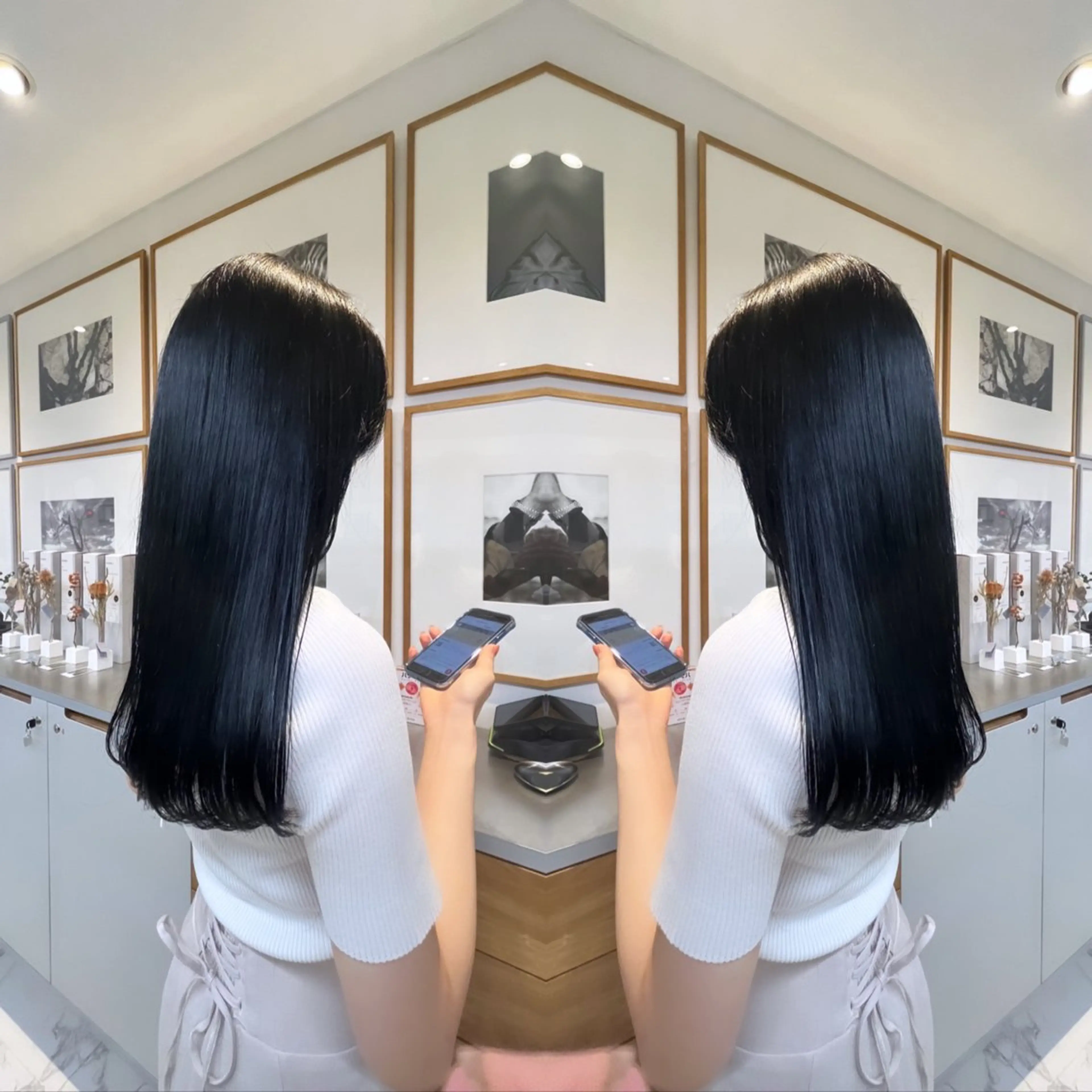 セミロング メンズ眉毛サロン⚪️ マユクリア名古屋栄店の眉毛・アイブロウイメージ