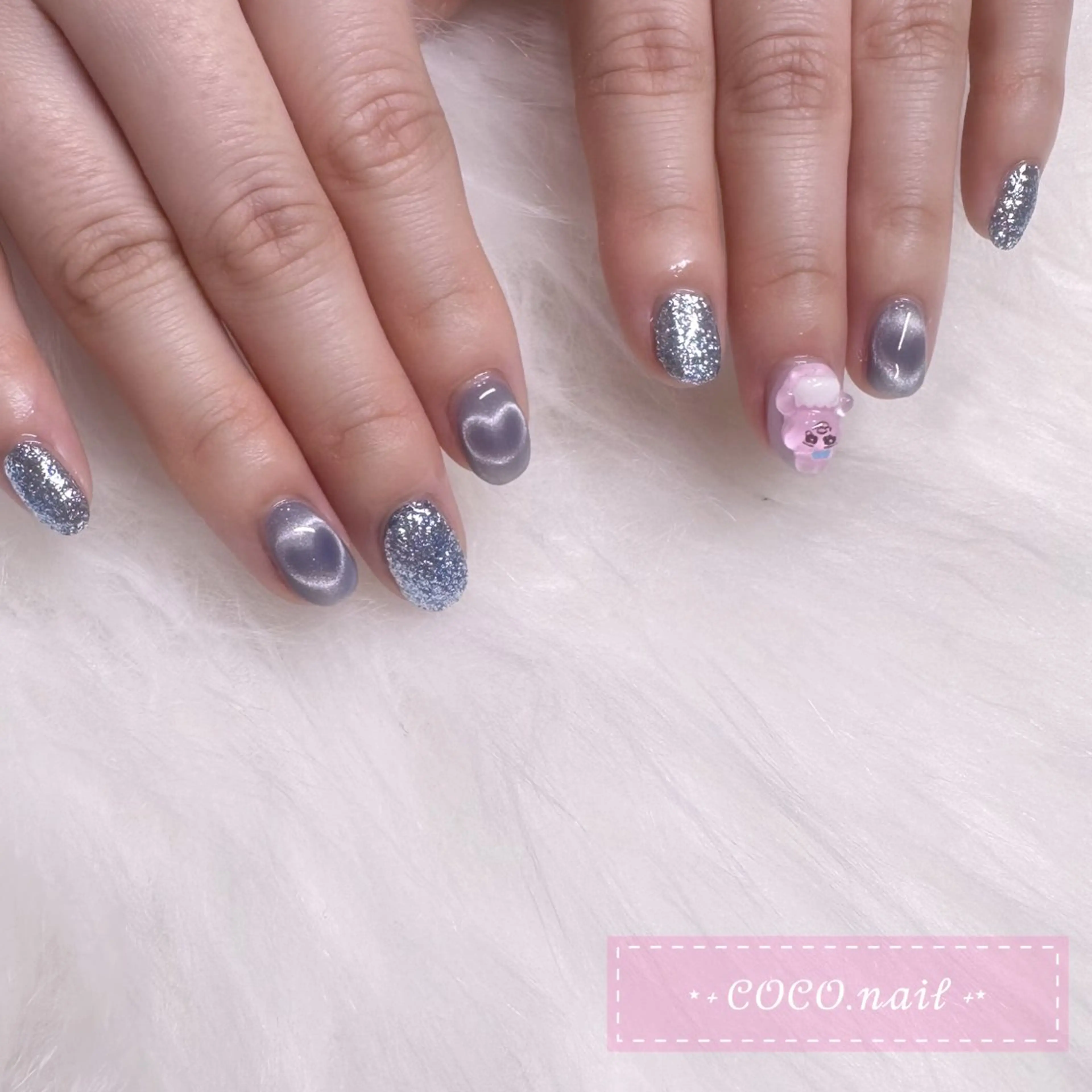 ネイル lili.nail y2k/長さ出しのネイルデザイン