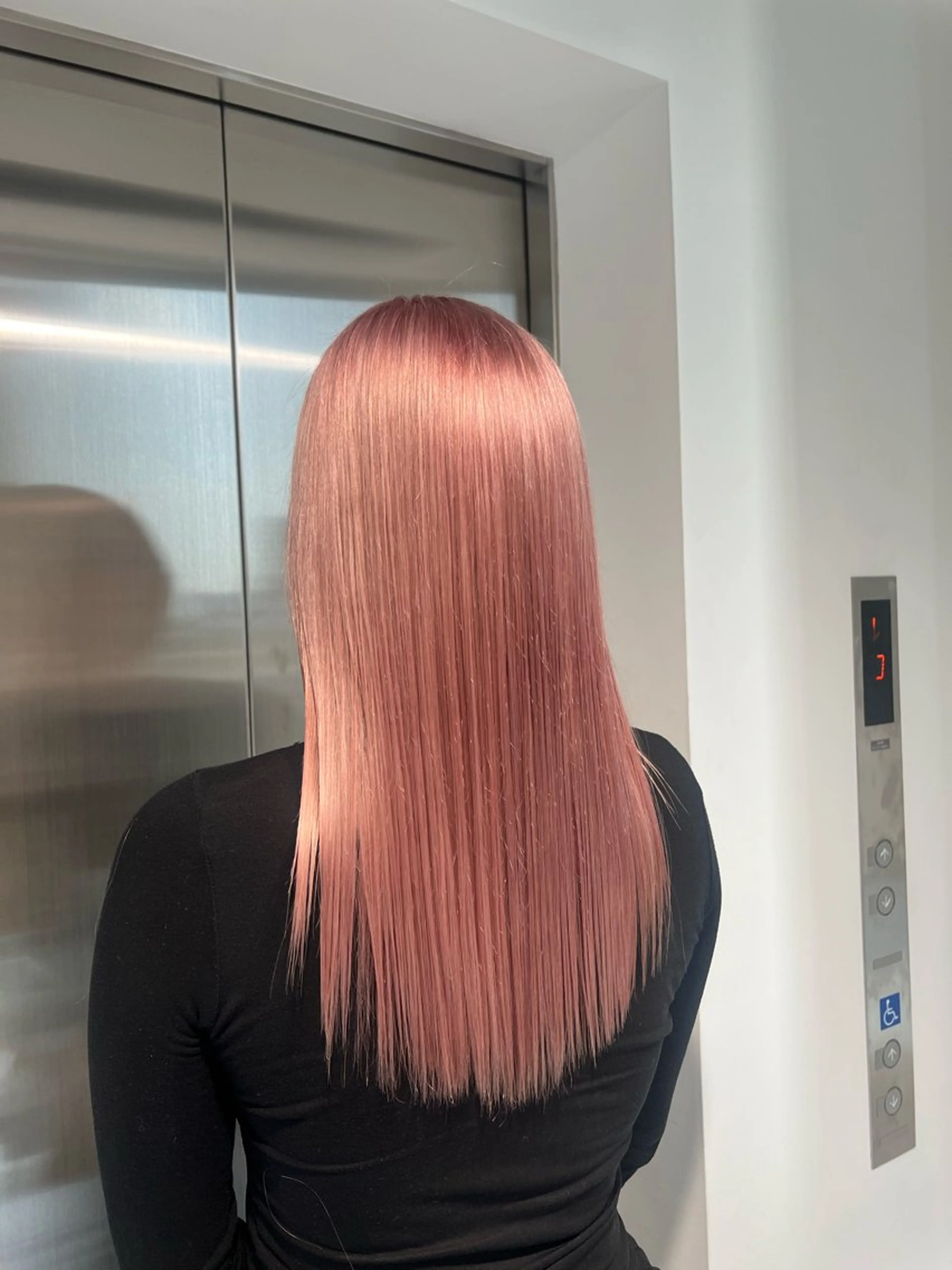 ロング カラー カット ヘアカラー トリートメント 赤みゼロ/透明感 カラー🌿KANTAのヘアスタイル