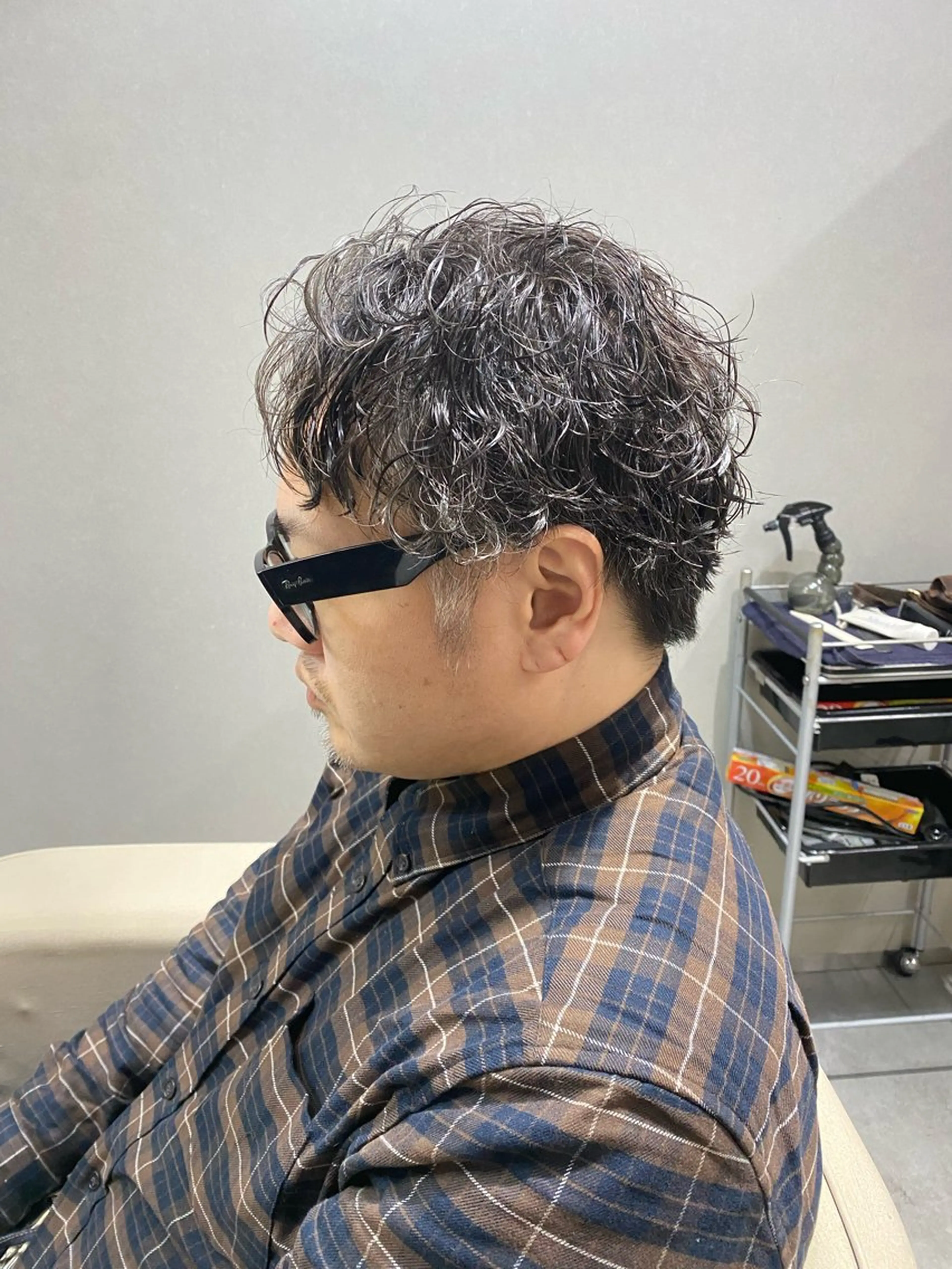 ショート パーマ 原田 直哉のヘアスタイル