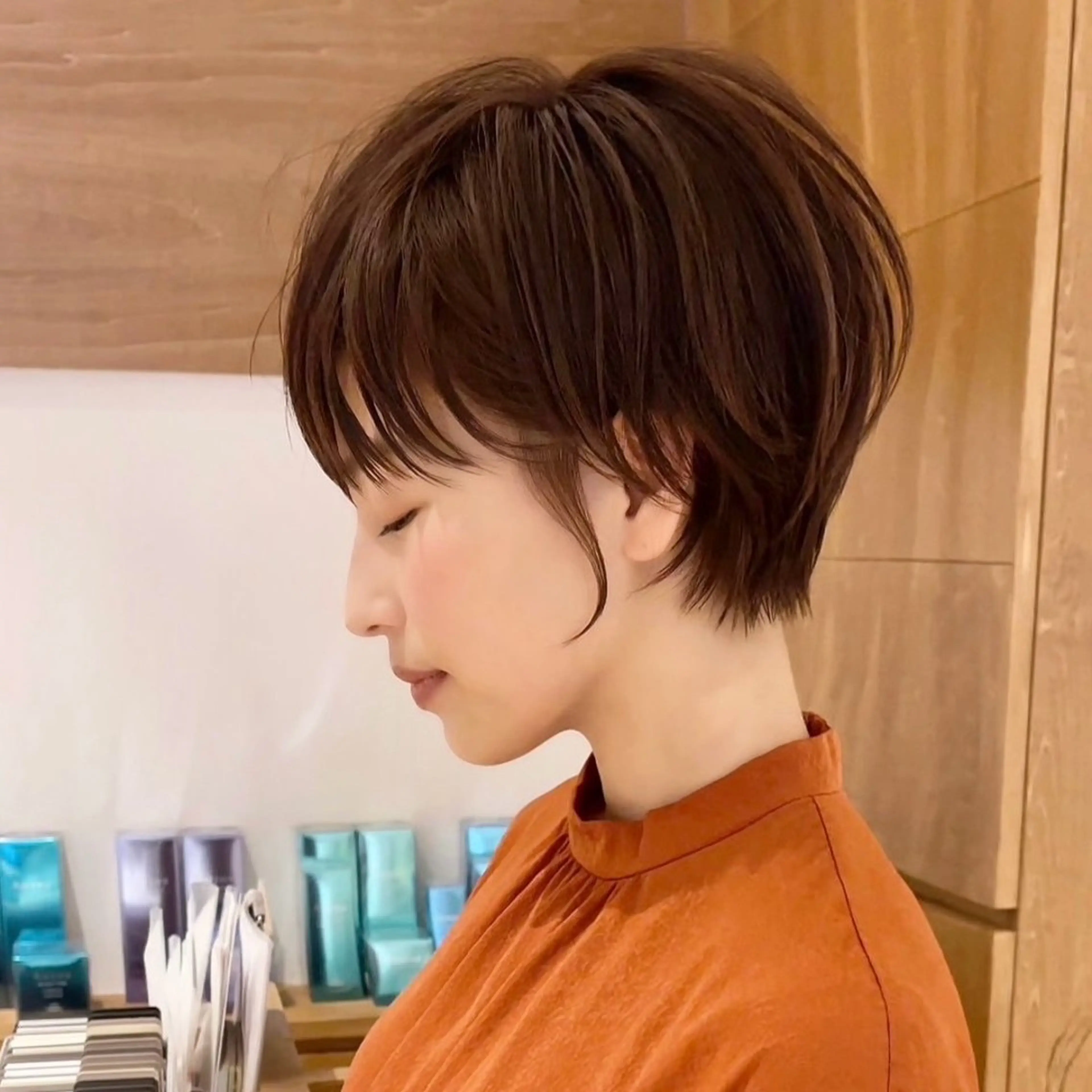 ショート fitするカット♡/ 多幸感/ふうか◠‿◠のヘアスタイル