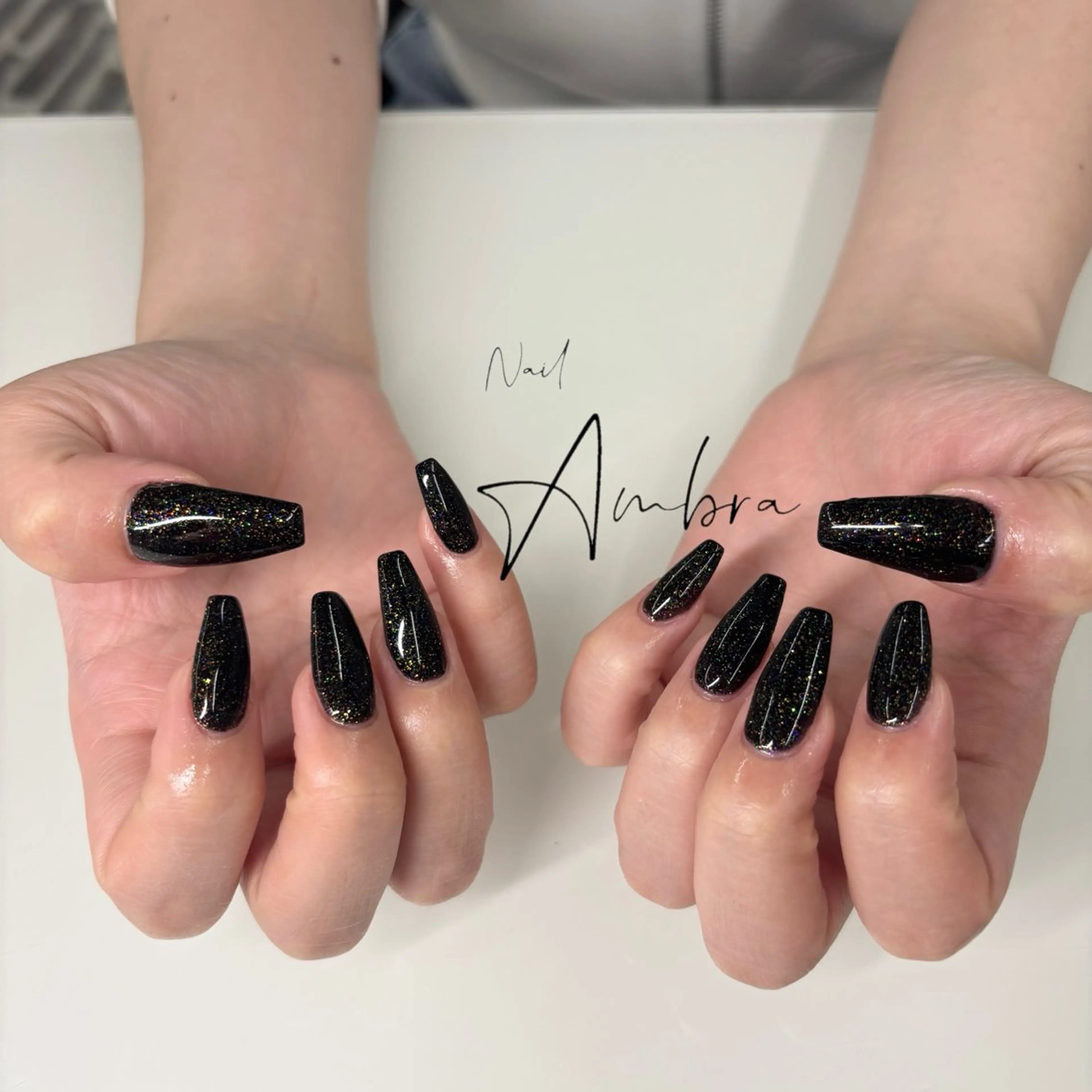 ネイル ラメ(グリッター) ネイルチップ ハンドネイル Nail Ambra 天王寺店所属・Nail Ambra 小山のネイルデザイン