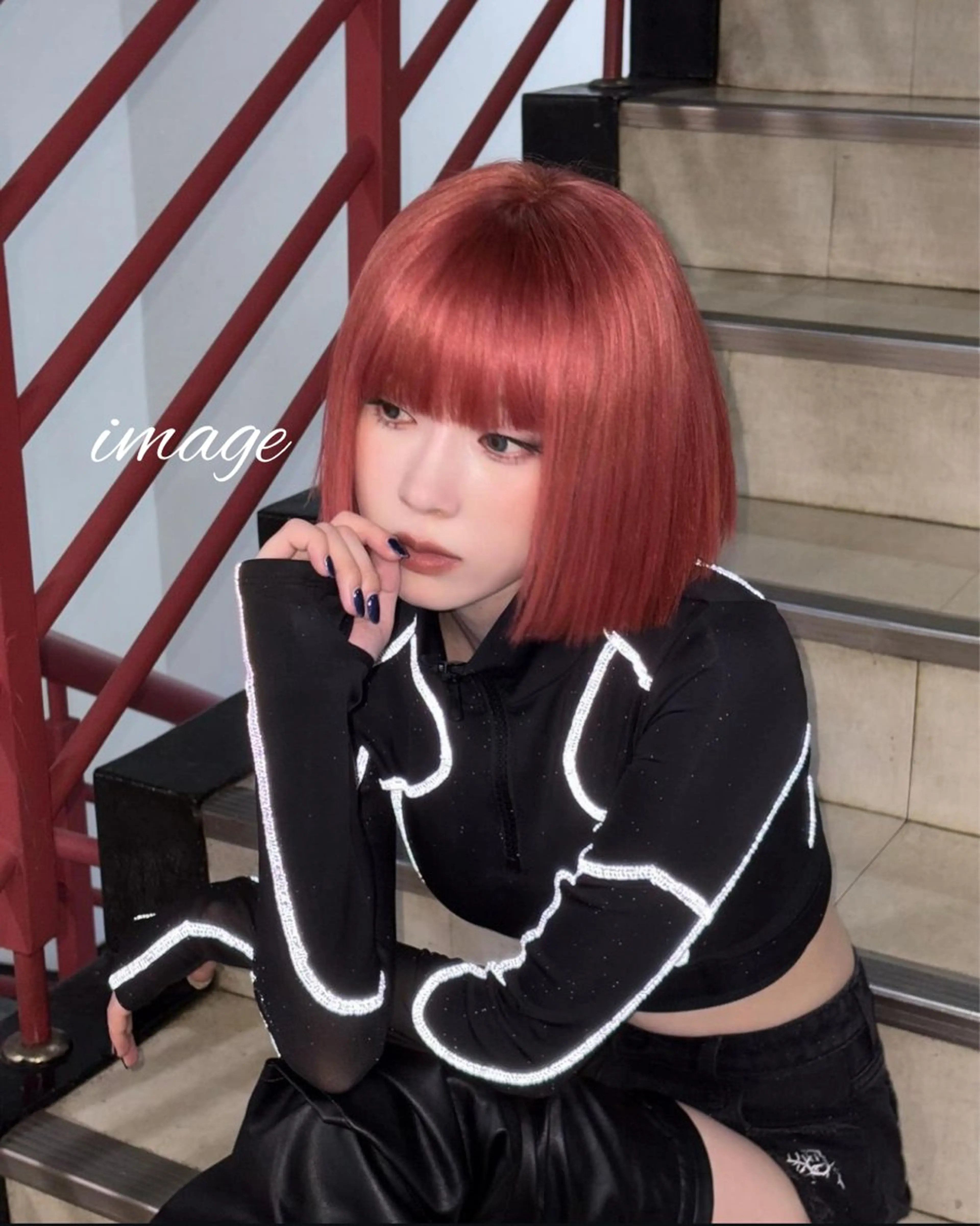 カラー 心斎橋/レイヤー/艶 カラー/Haruhiのヘアスタイル