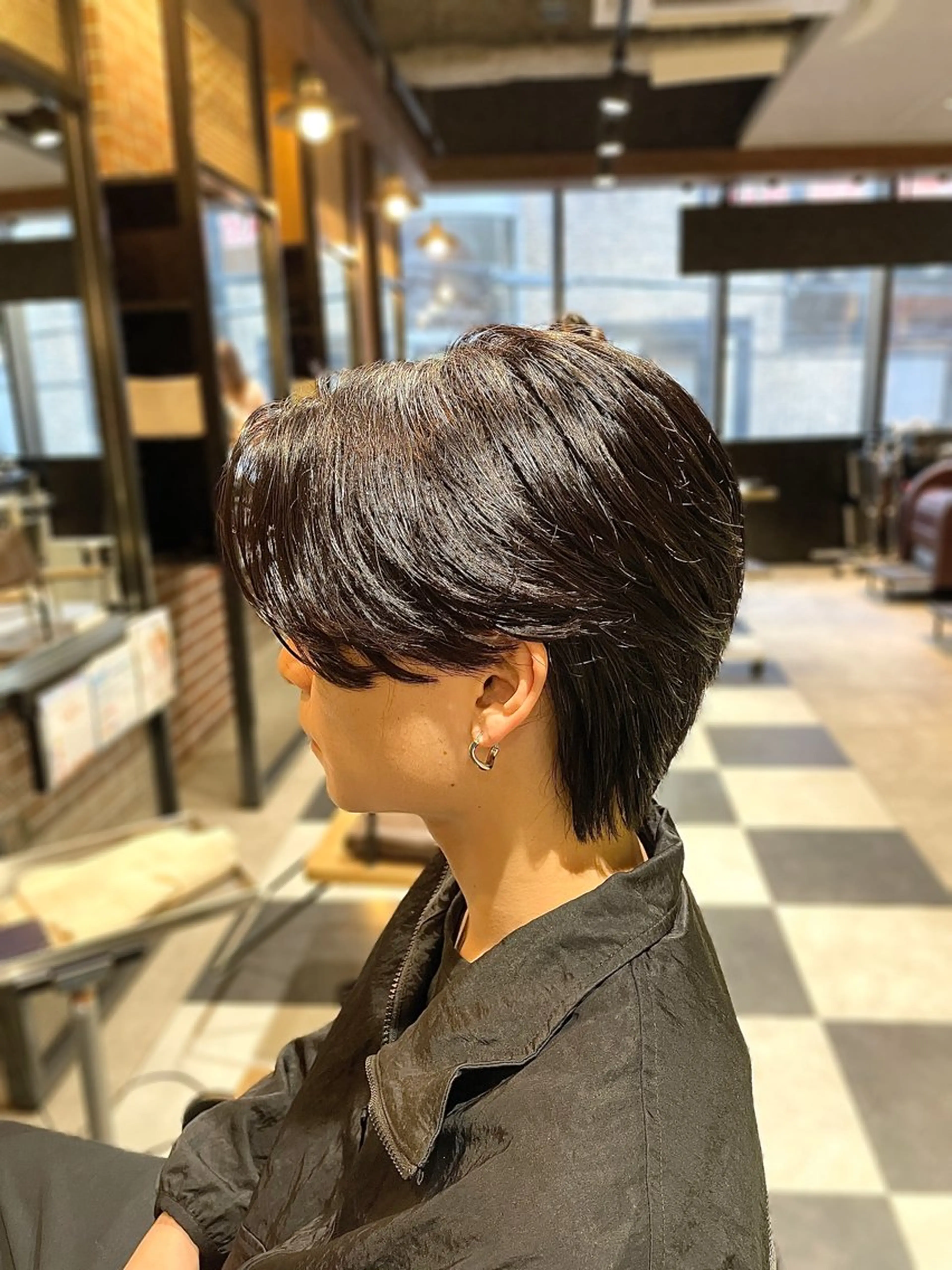 ショート パーマ メンズ メンズパーマ ニュアンスパーマ メンズショート/ メンズ美容師/怜哉のヘアスタイル