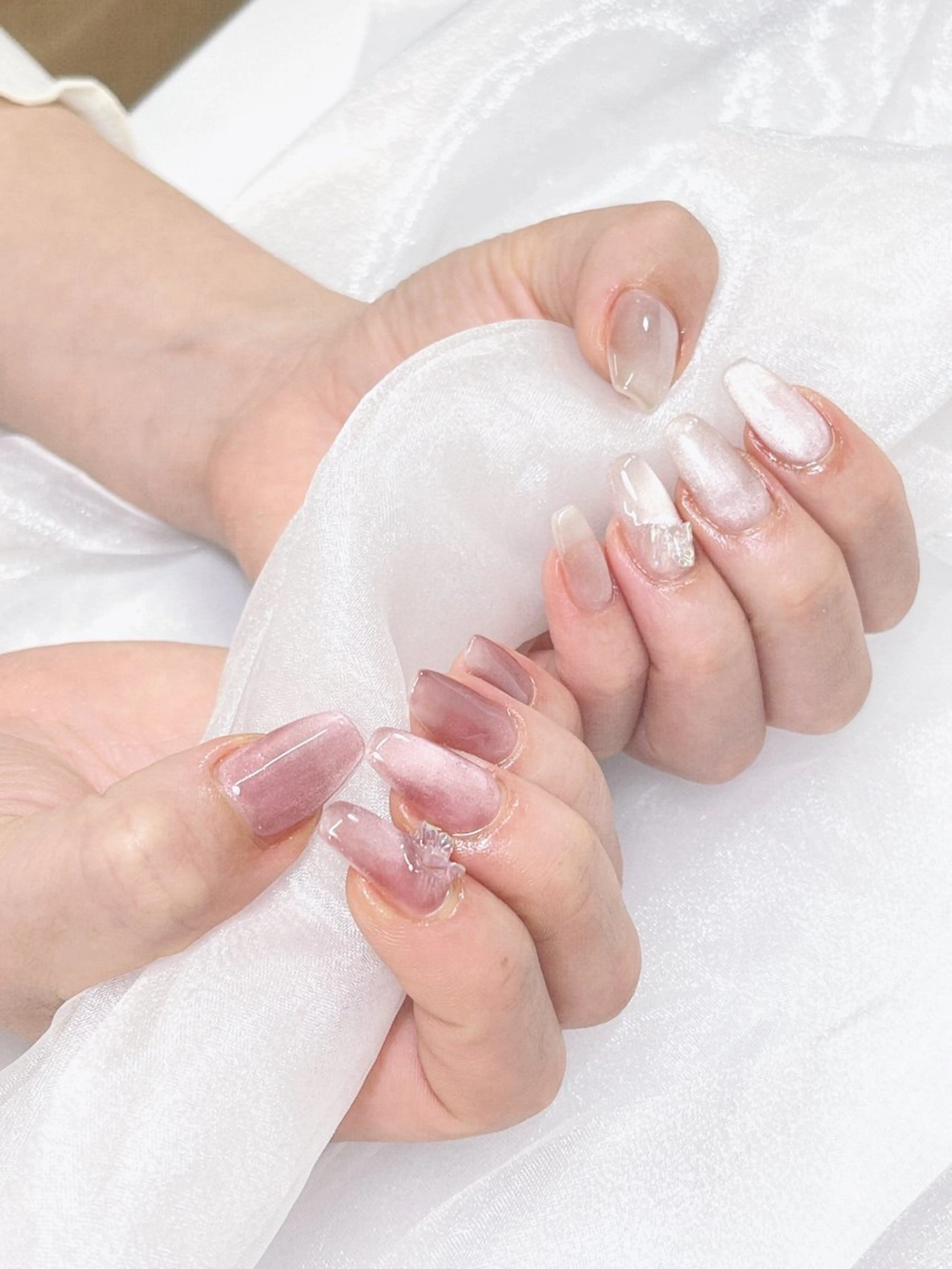 ネイル candy nail 韓国風ワンホンネイルのネイルデザイン