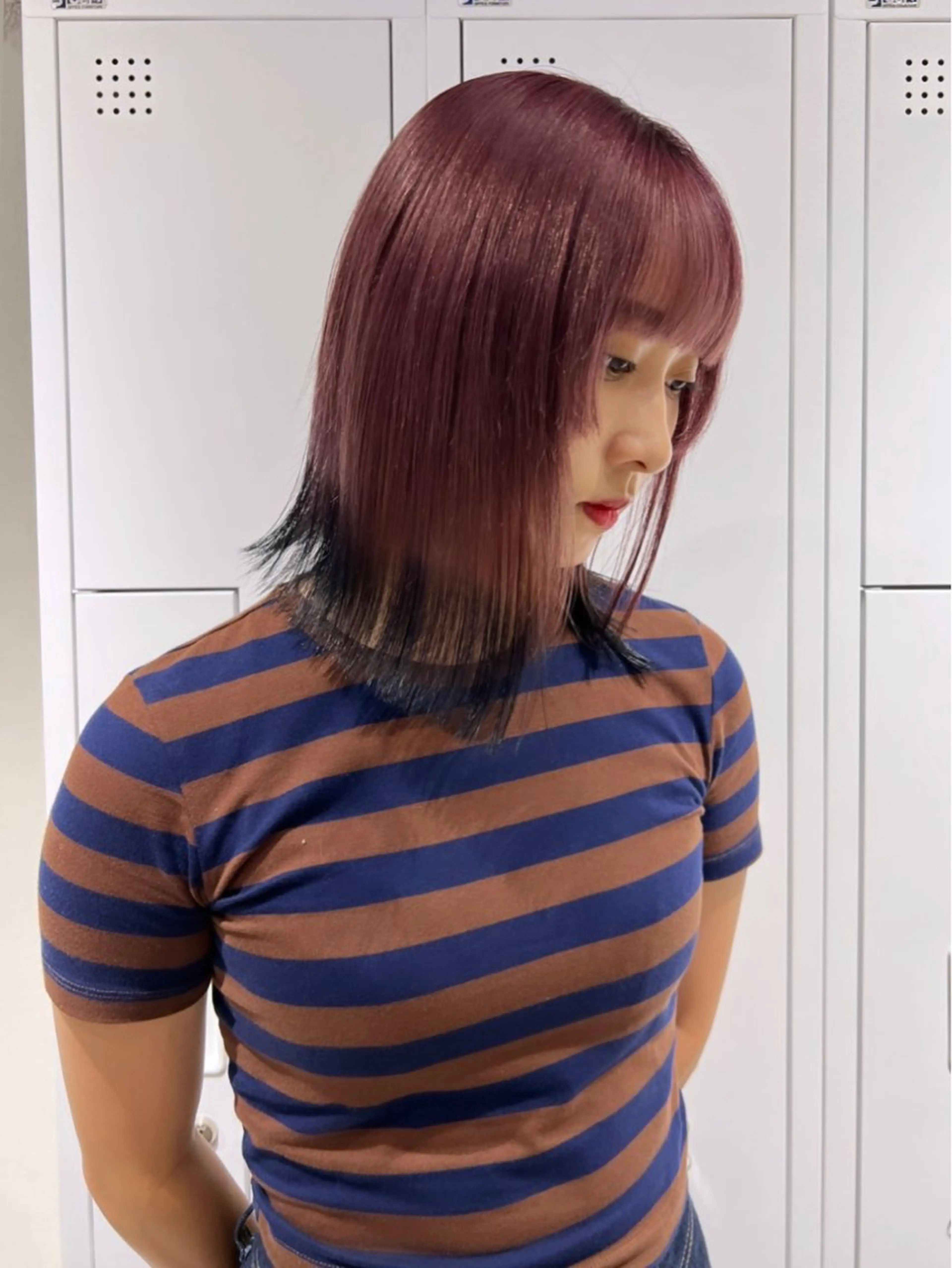 ショート カラー ブリーチ ケアブリーチ 透明感カラー デザインカラー ダブルカラー ハイトーン/ボブ 🎀sonokaのヘアスタイル