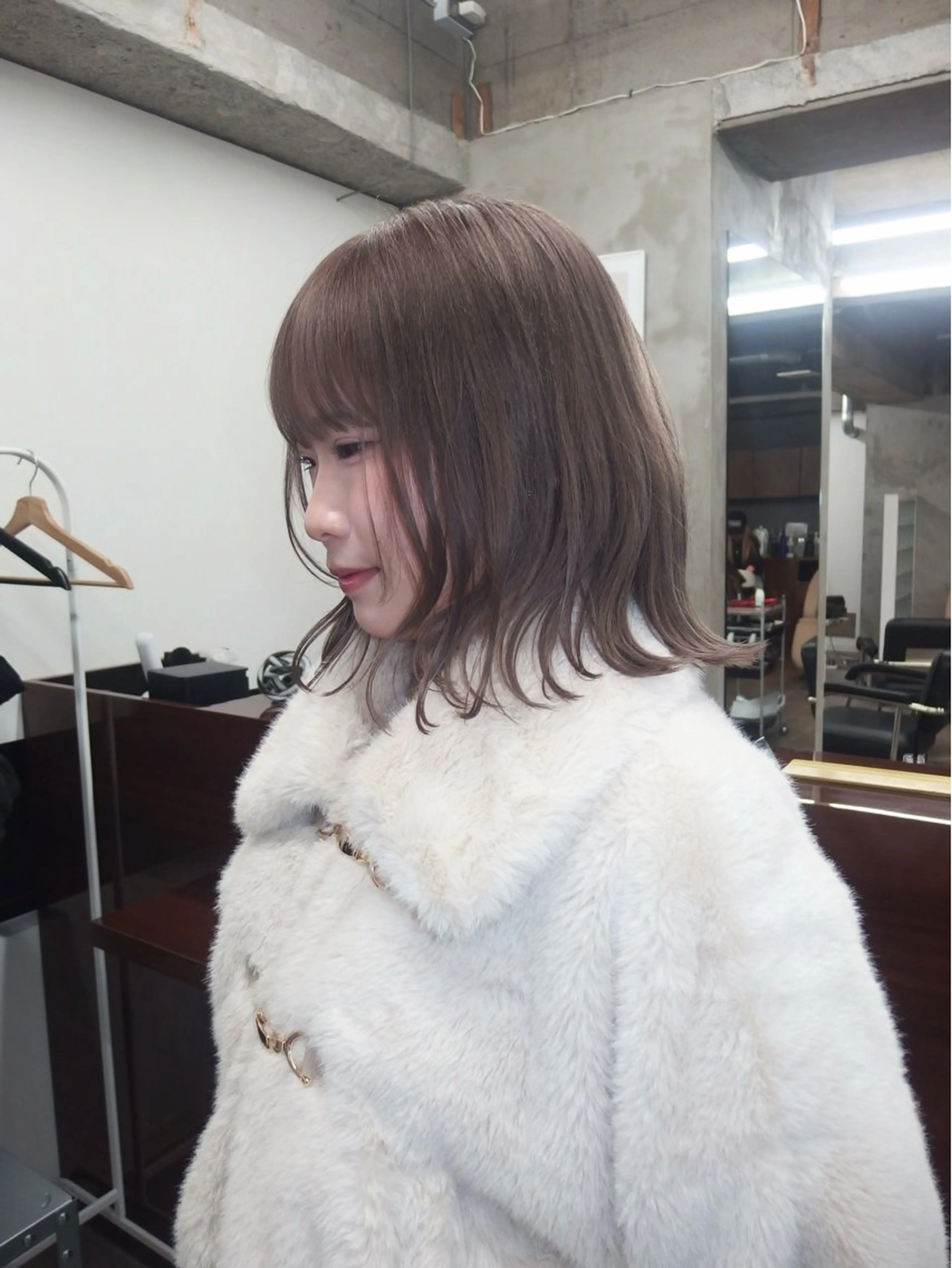 ミディアム 水野谷遥/ハイトーン /カラーモデル🎀のヘアスタイル