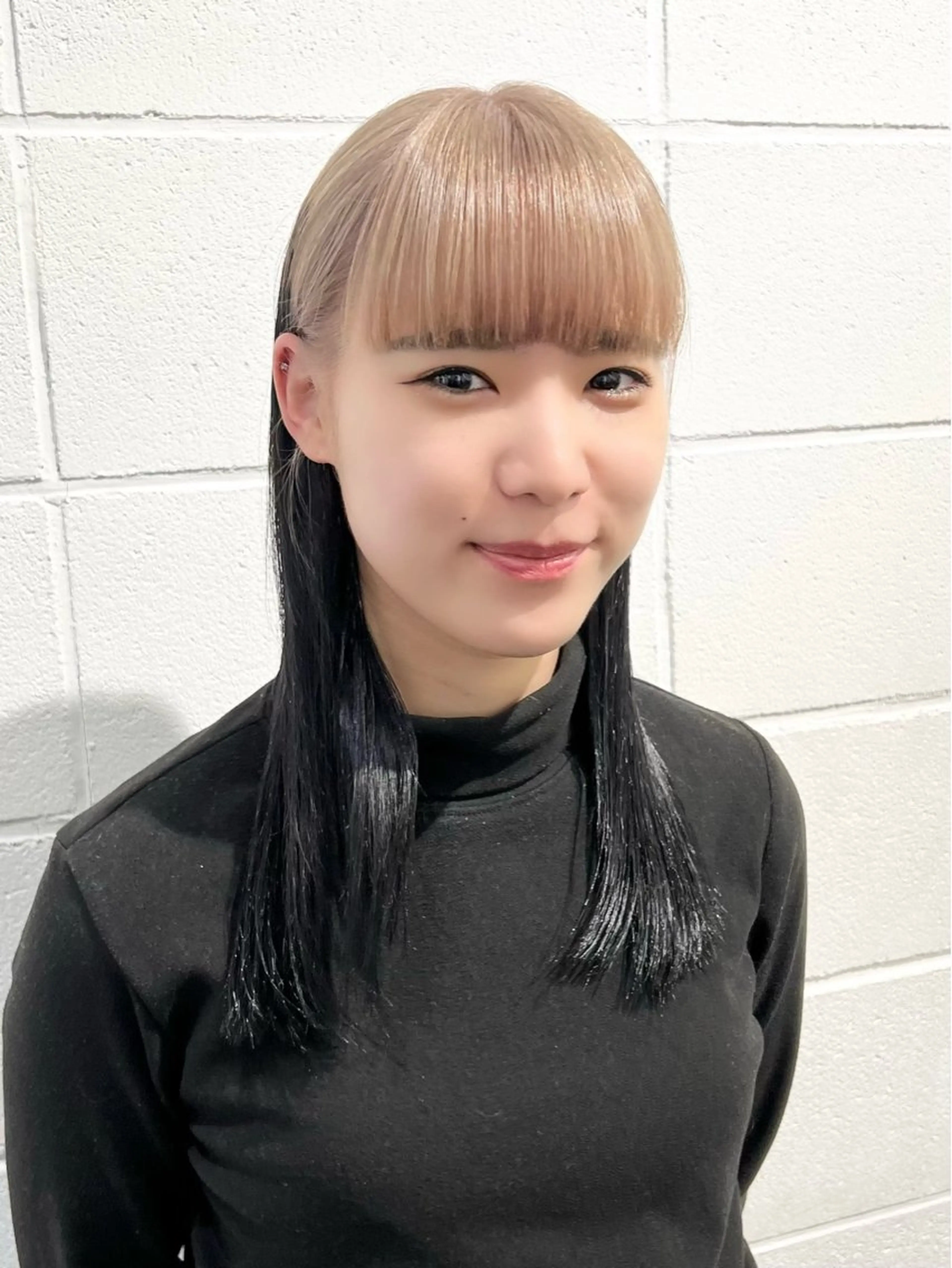 セミロング カラー ヘアカラー トリートメント HARU//原宿🤍 リピート率NO.1のヘアスタイル